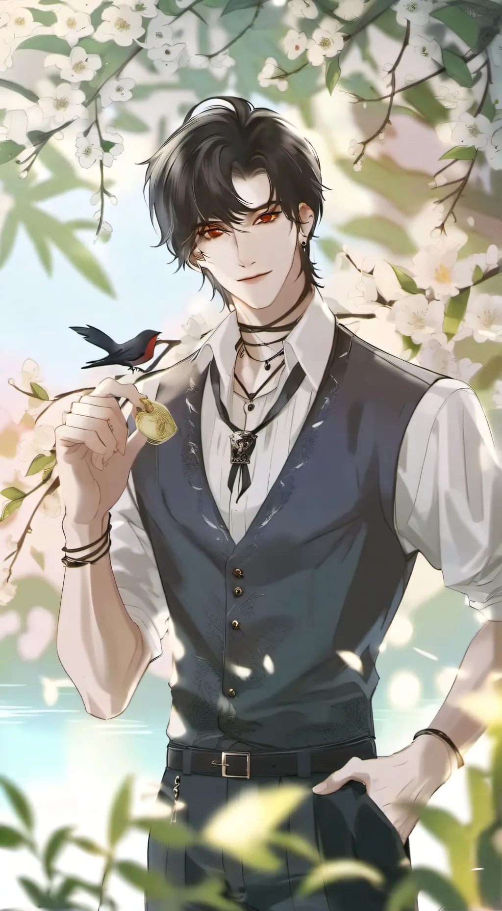 ai character: Adam background