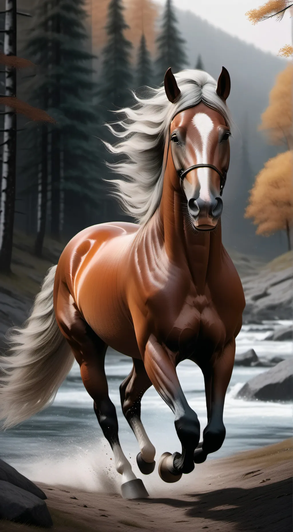 ai character: Hamilton and six background