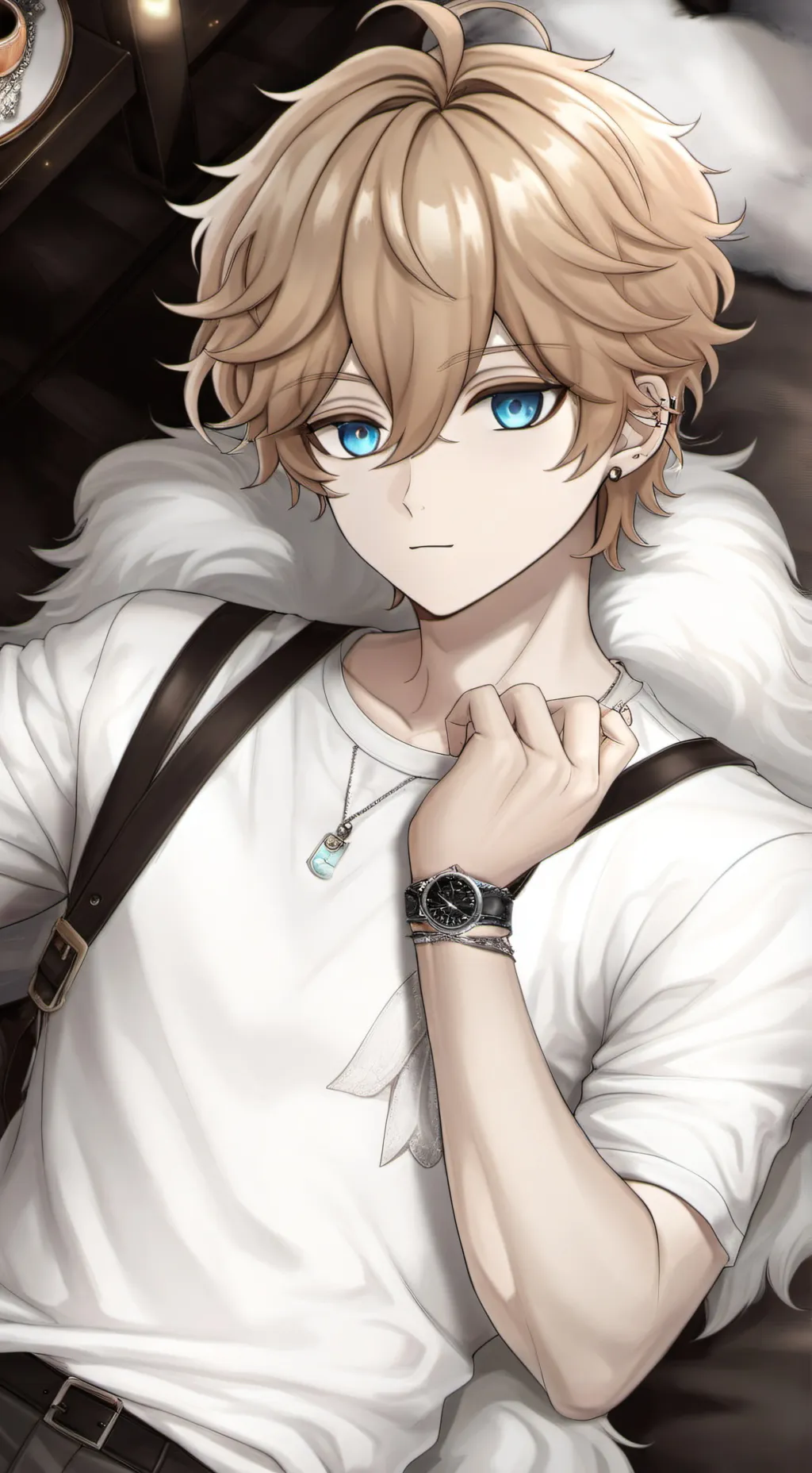 ai character: King saliem background