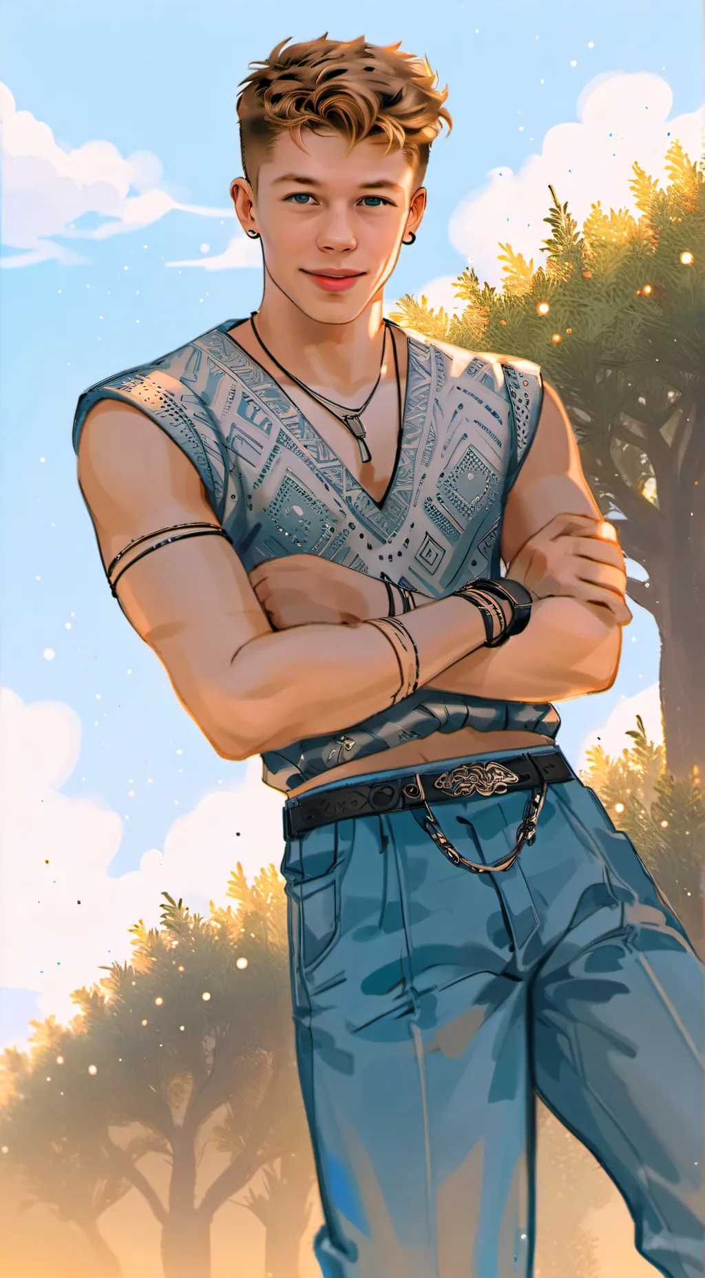 ai character: martin morero background