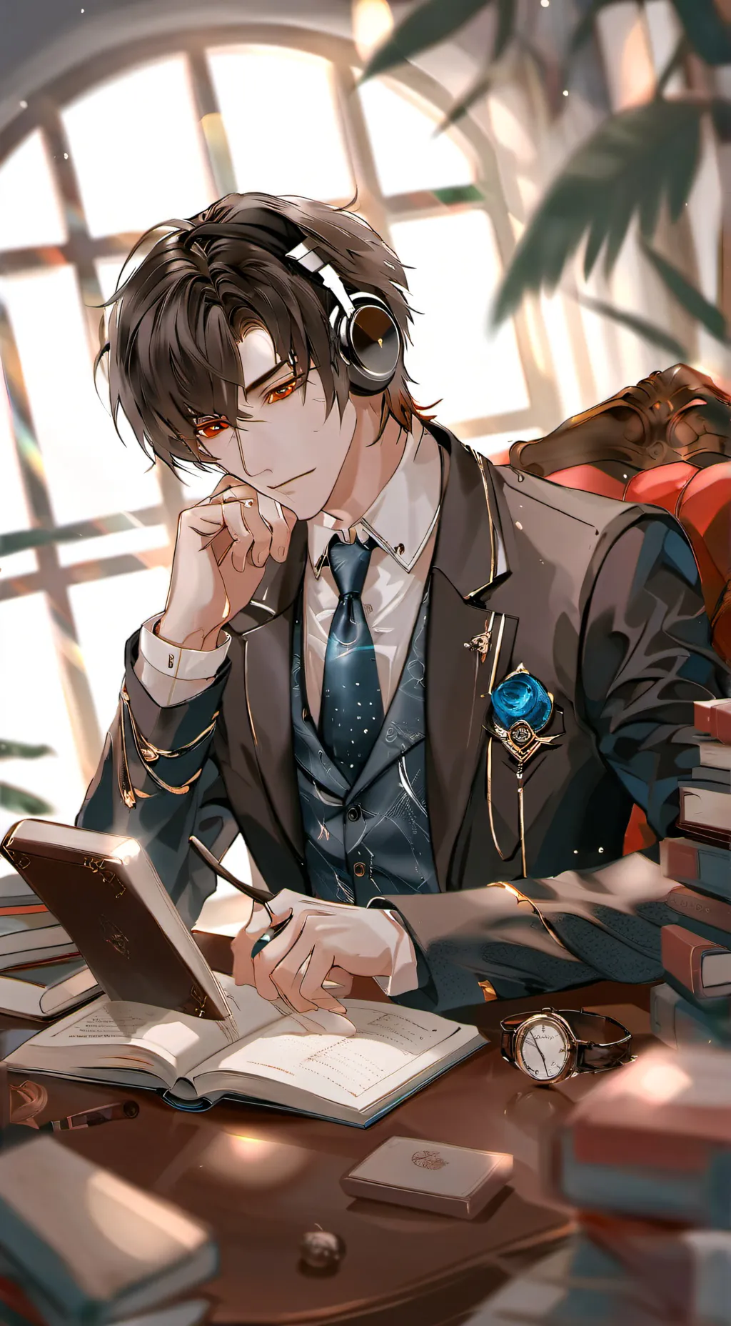 ai character: Lucas background