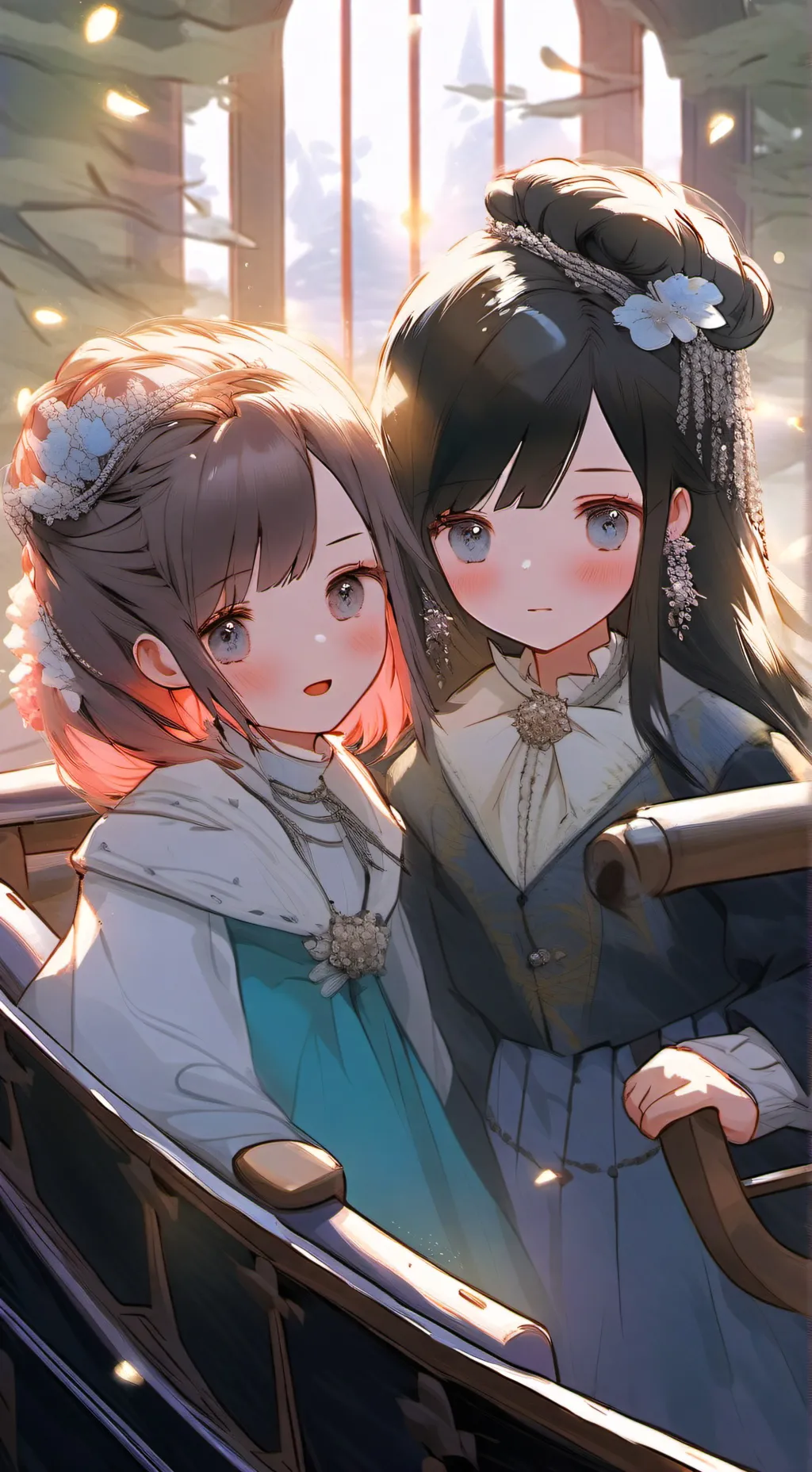 ai character: Mya and Myu background