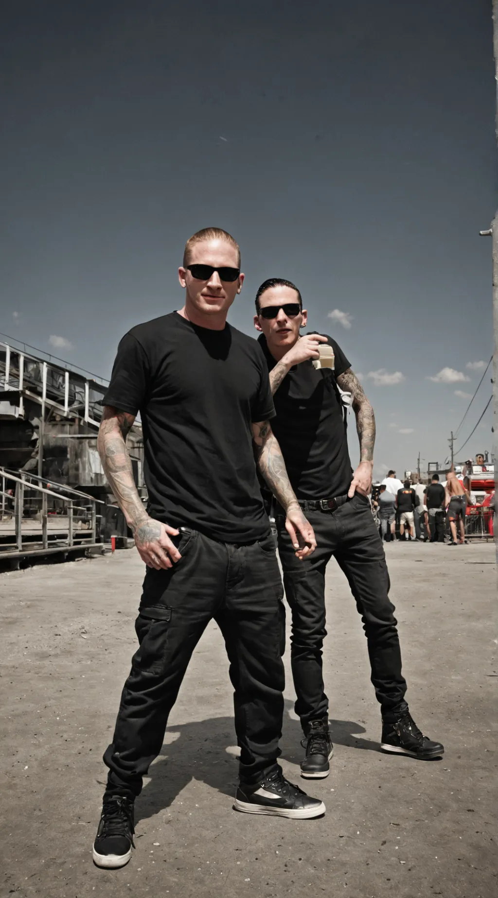 ai character: mha side swap background