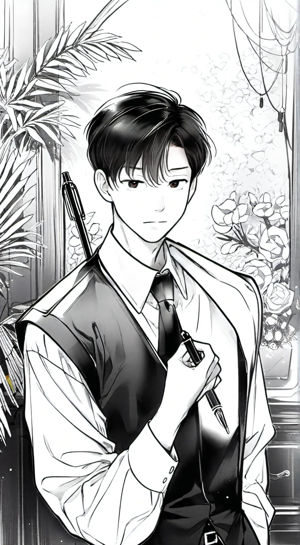 ai character: noah background