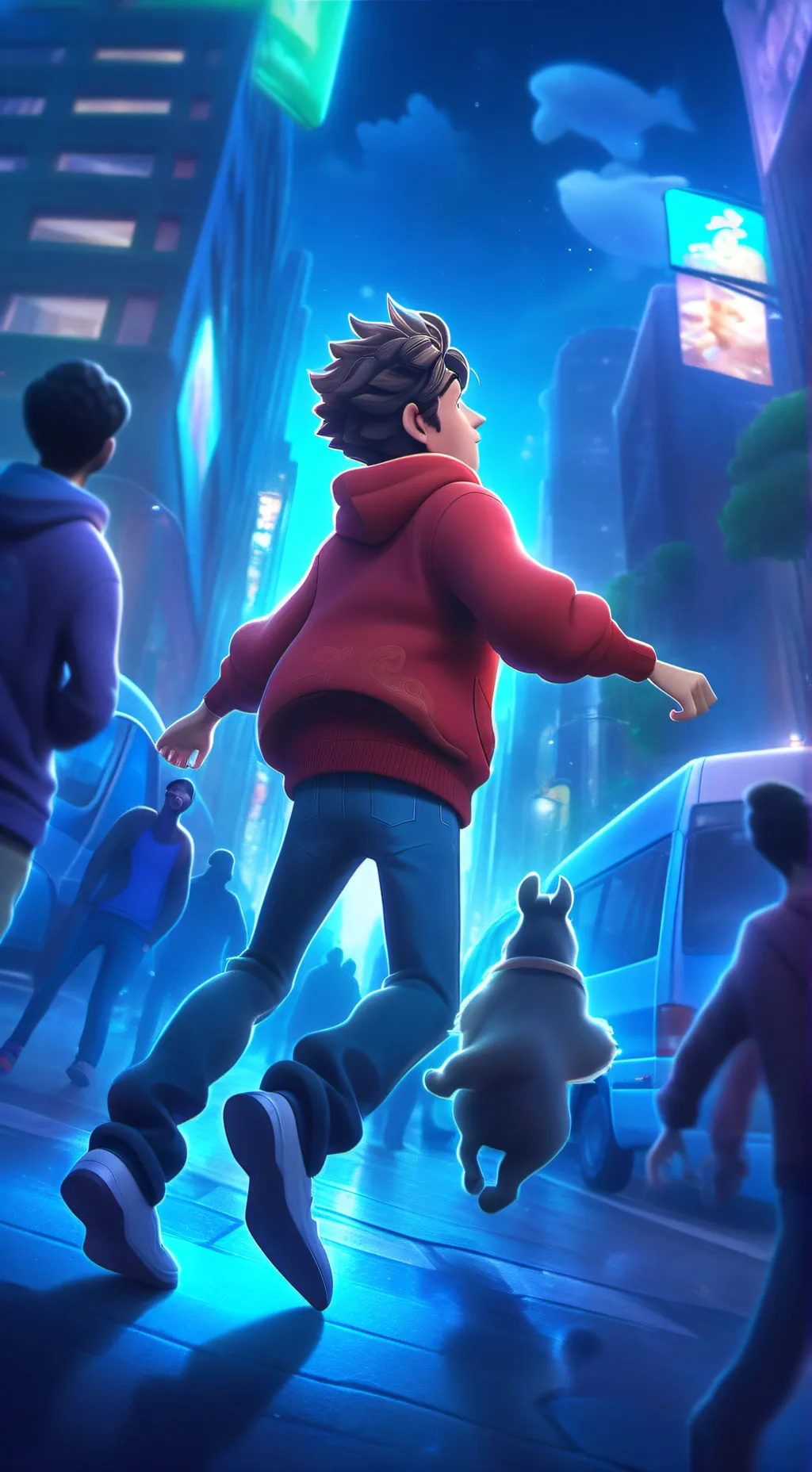 ai character: david background