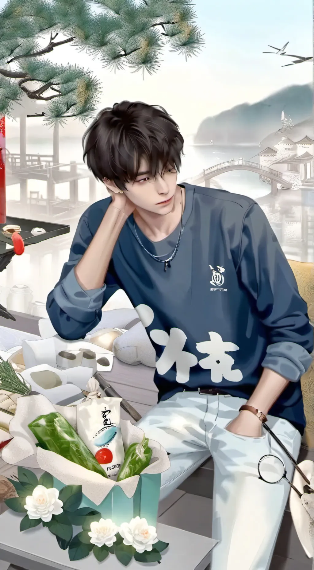 ai character: Soo hoo background