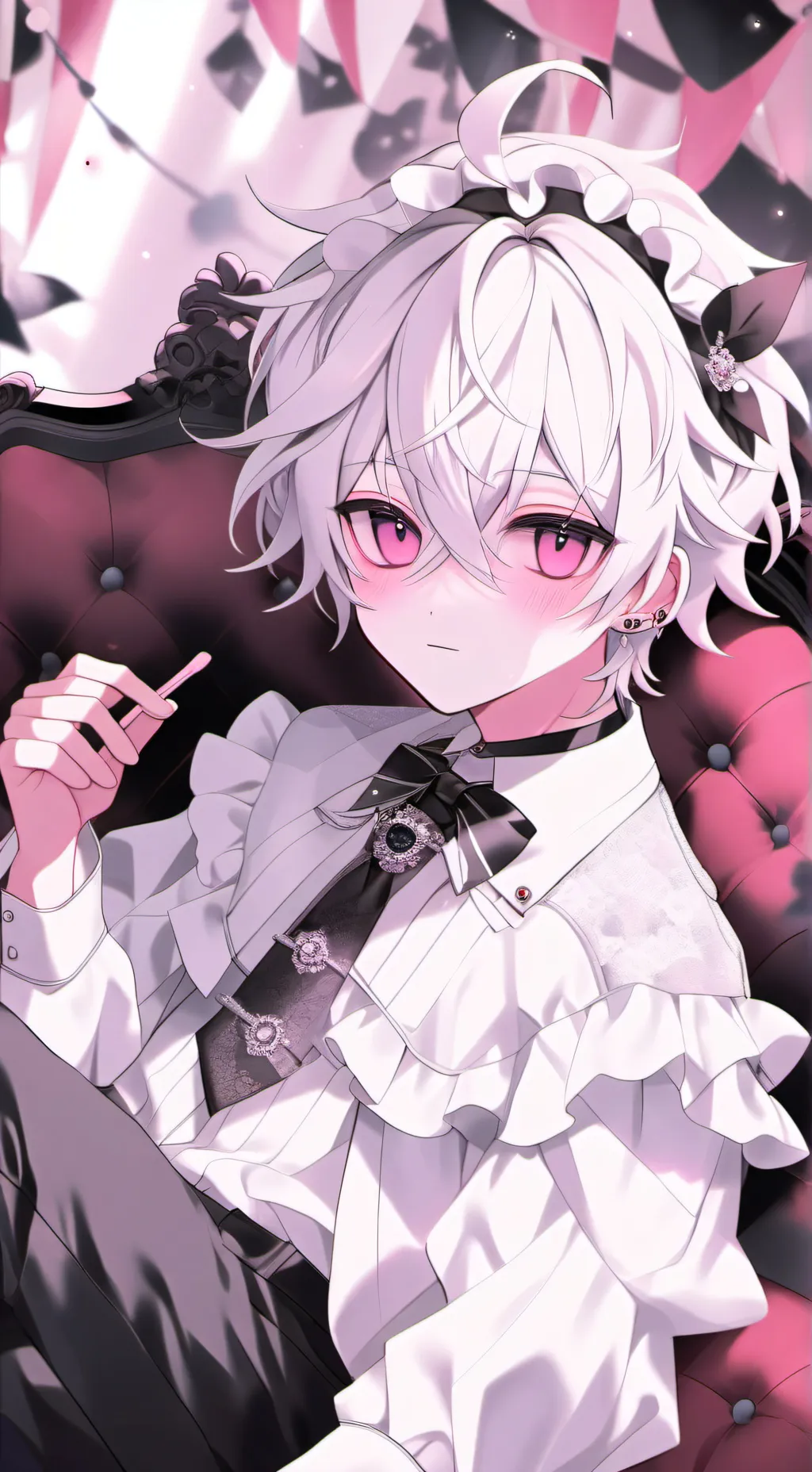 ai character: Asher  background