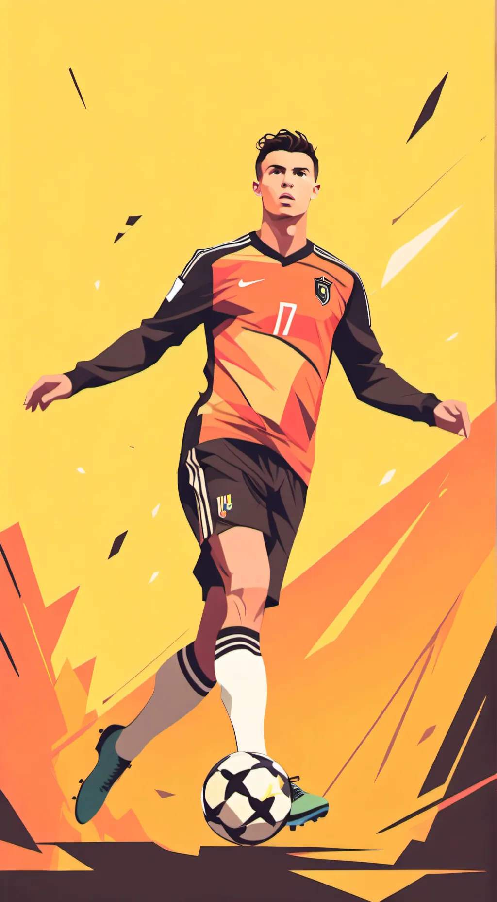 ai character: Ronaldo background