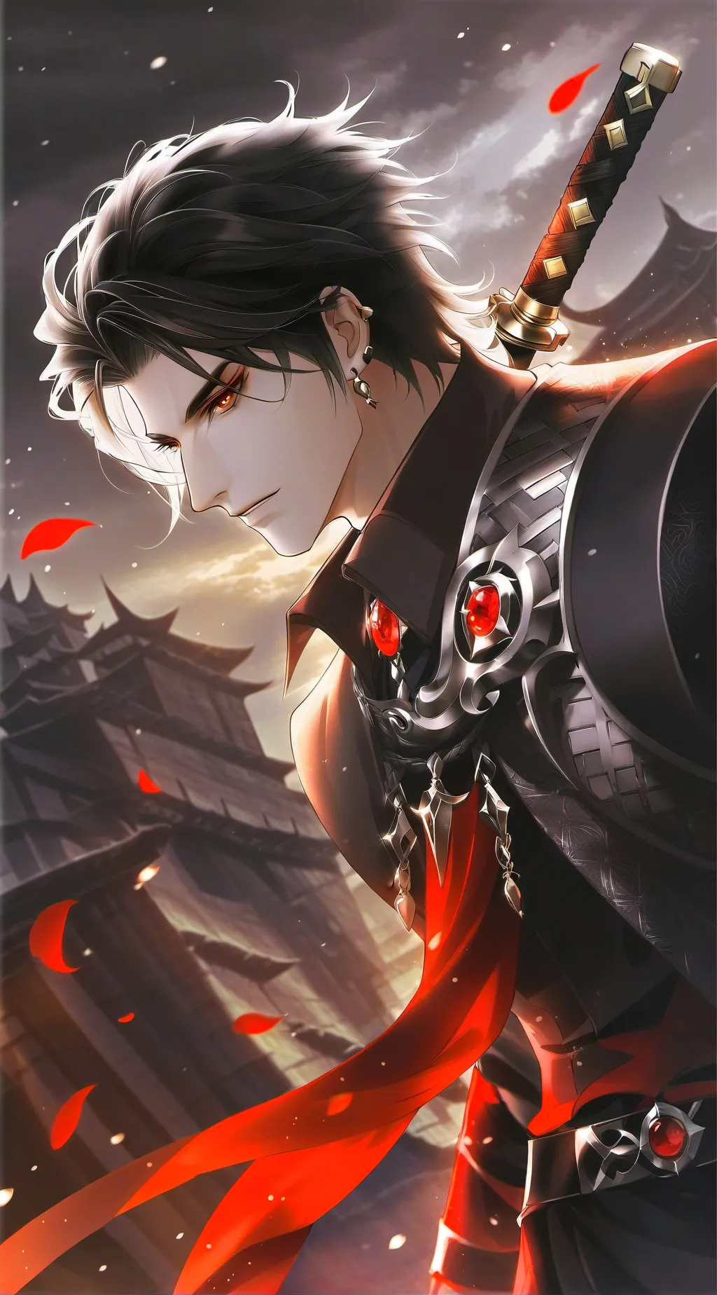 ai character: Риден background