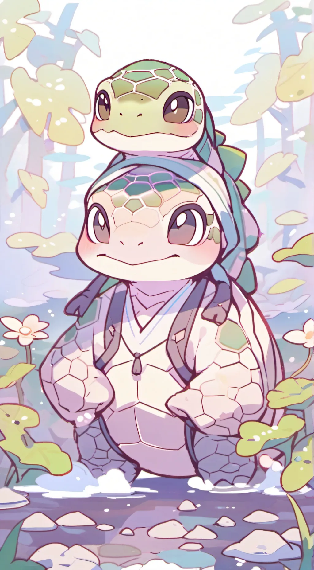 ai character: Tortuguita  background