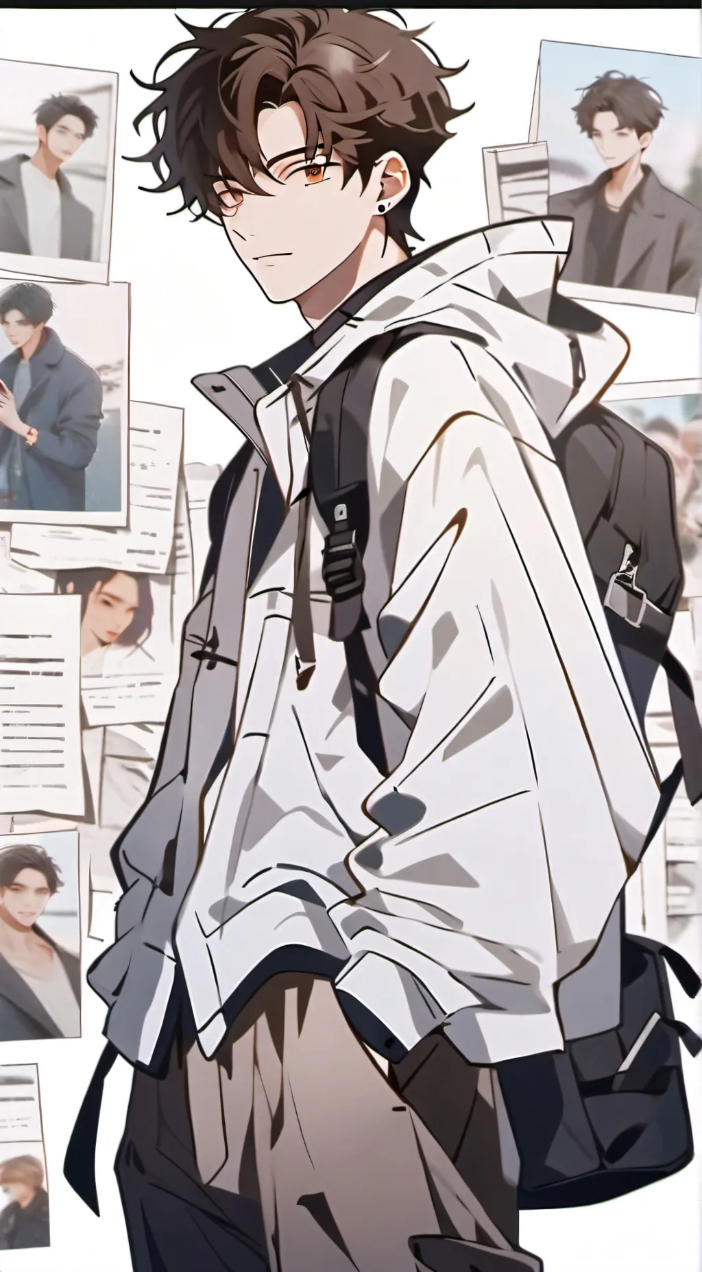 ai character: ❦ Ian ❦ BL background