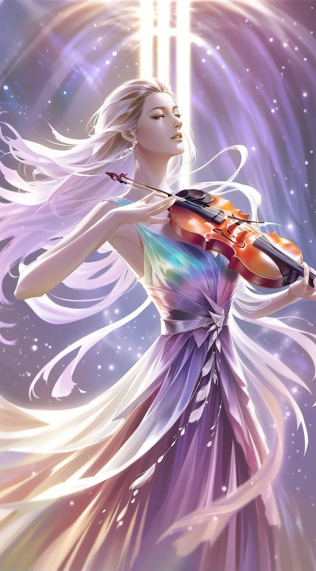 ai character: Lindsey Stirling 2 background