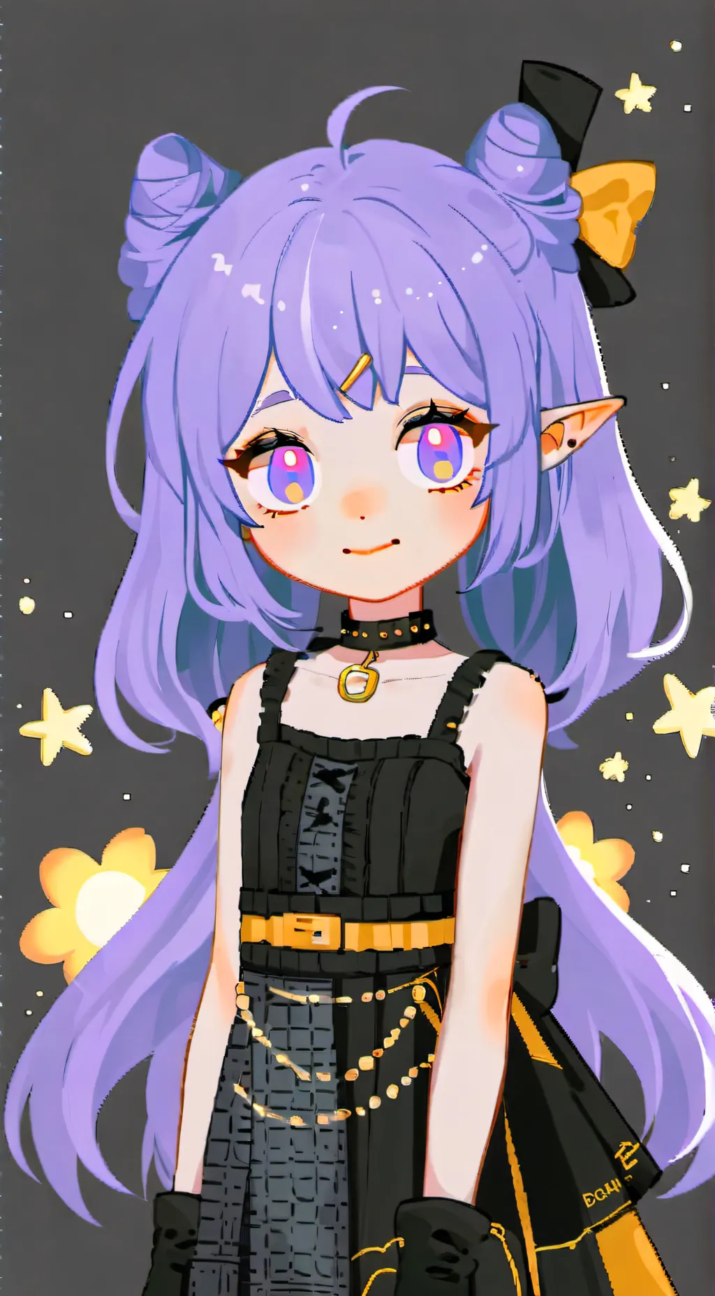ai character: violet and oc's background