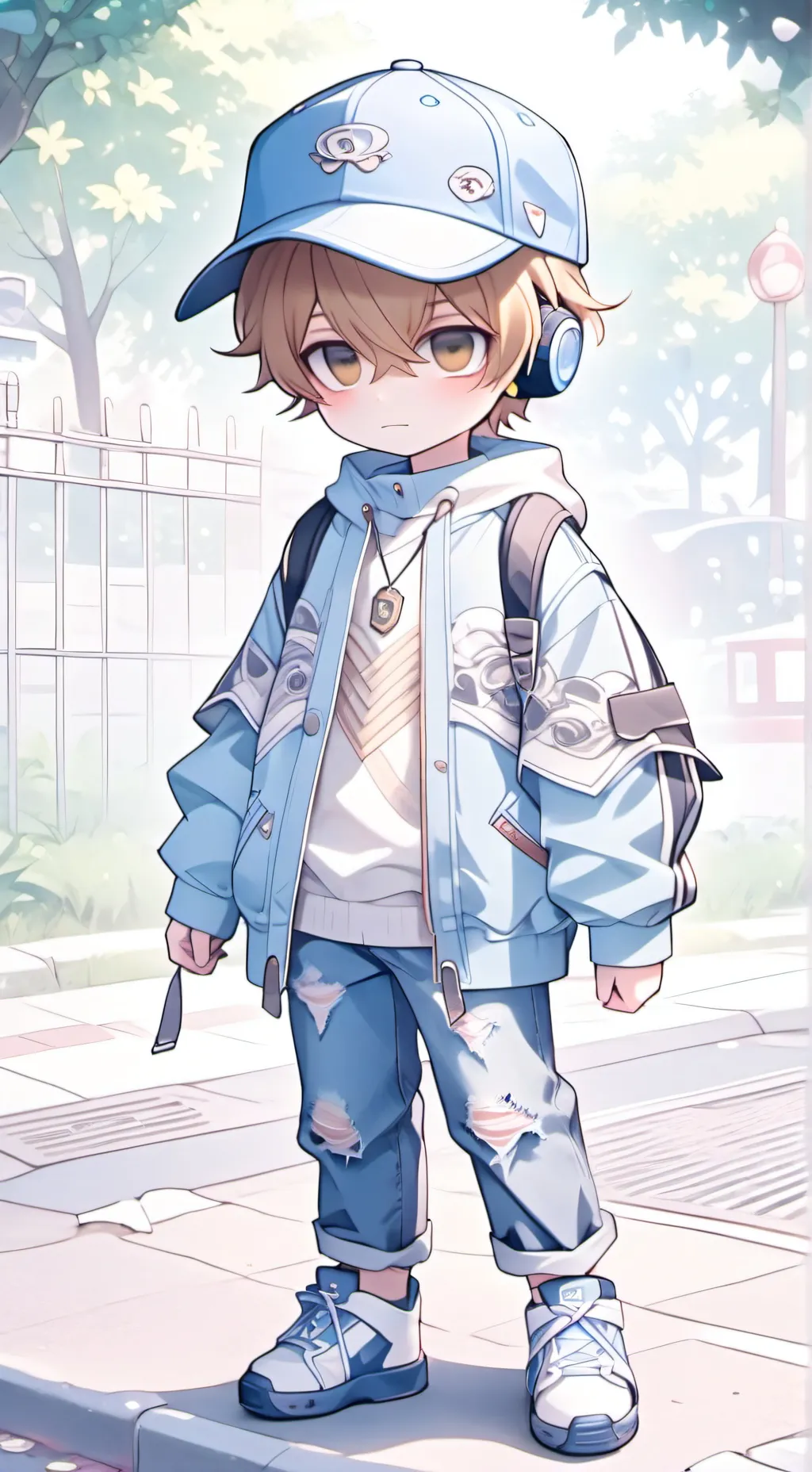 ai character: Riley background