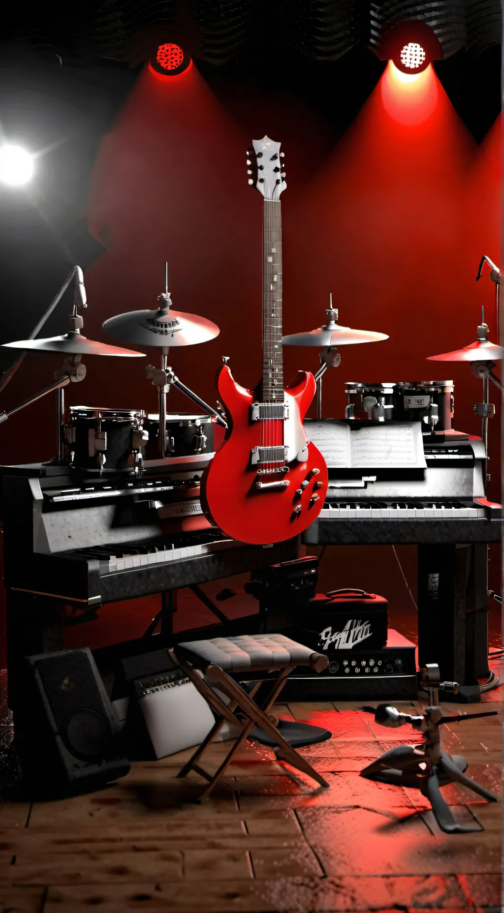 ai character: Band background