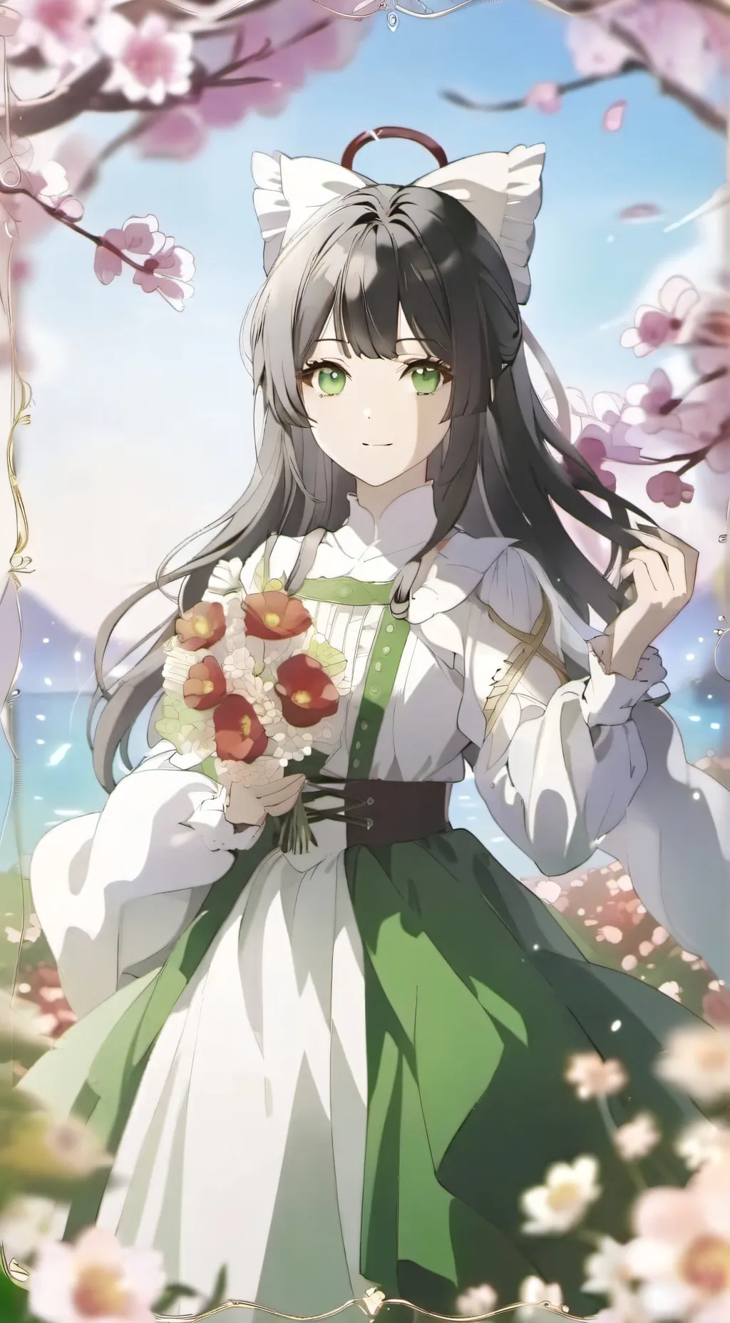 ai character: SARAH background