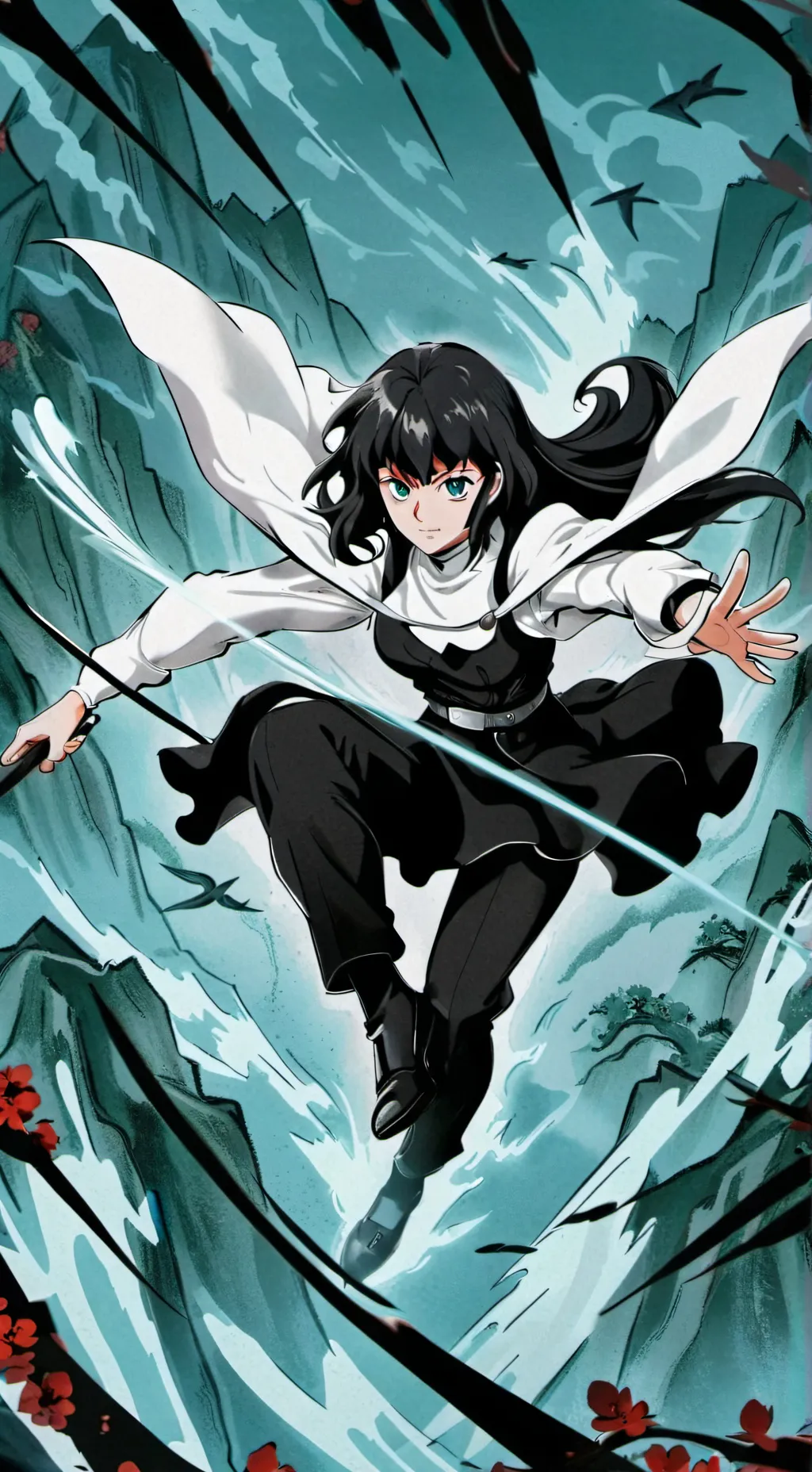 ai character: muichiro  background