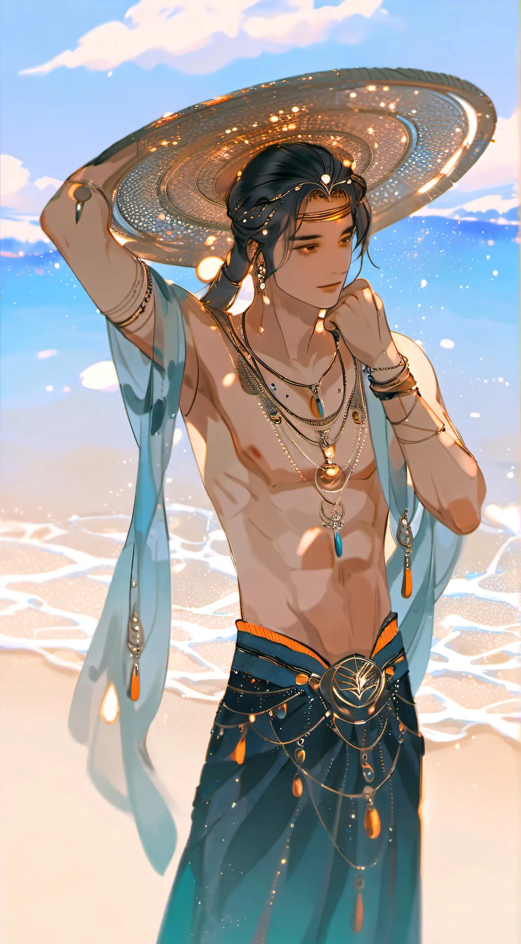 ai character: cezar y jose  background