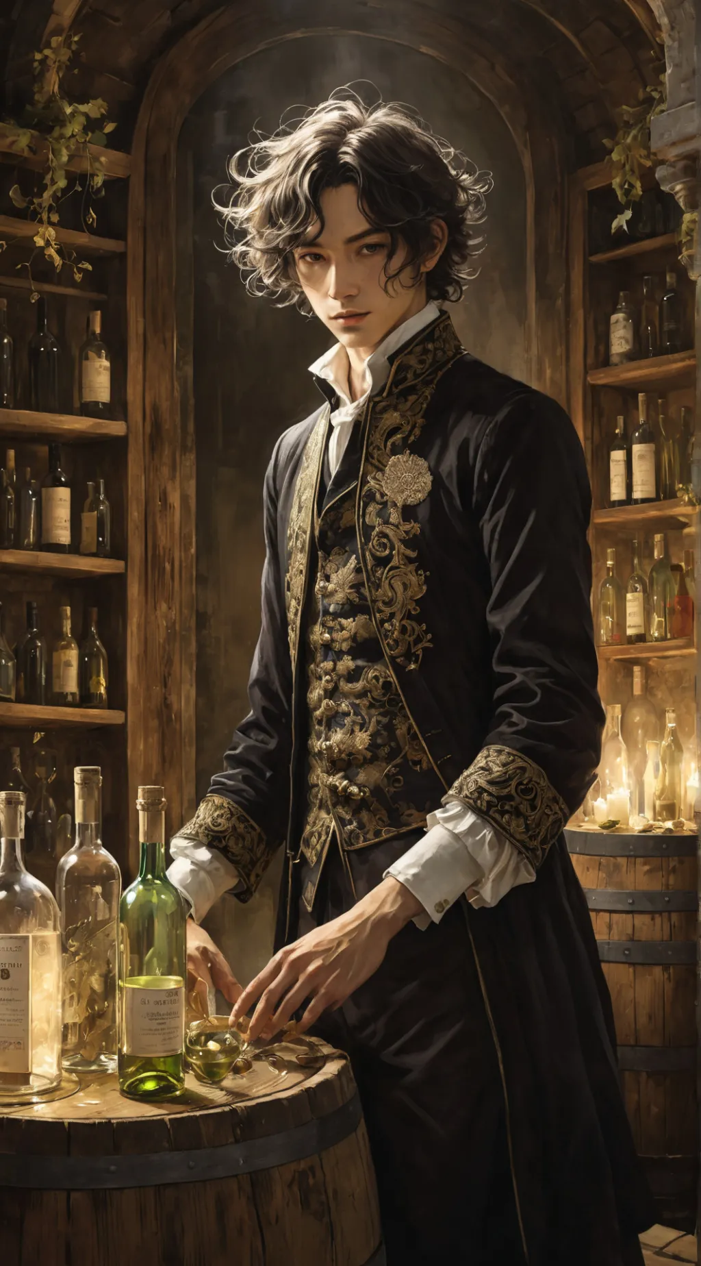 ai character: Marcus background