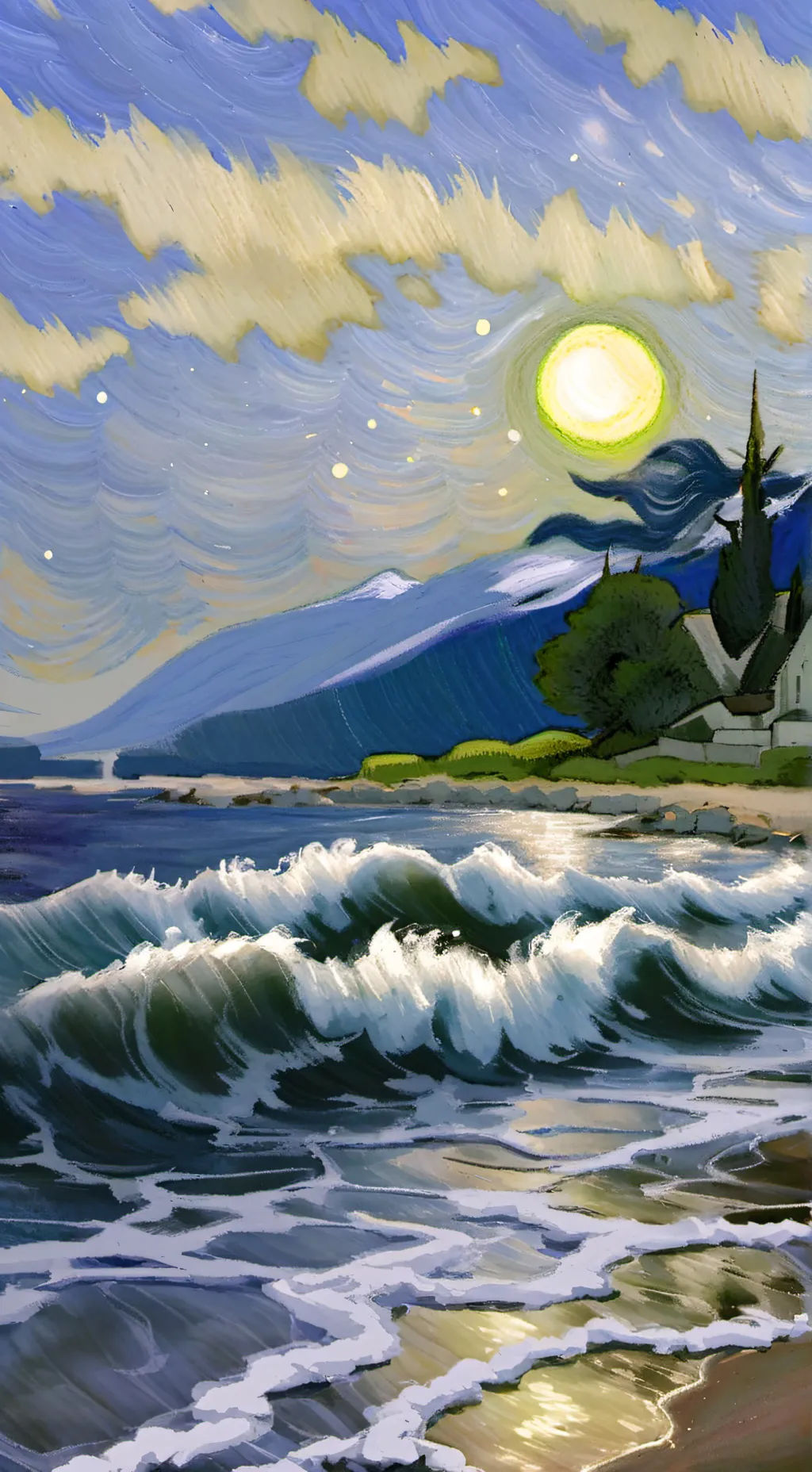 ai character: Dandys world background