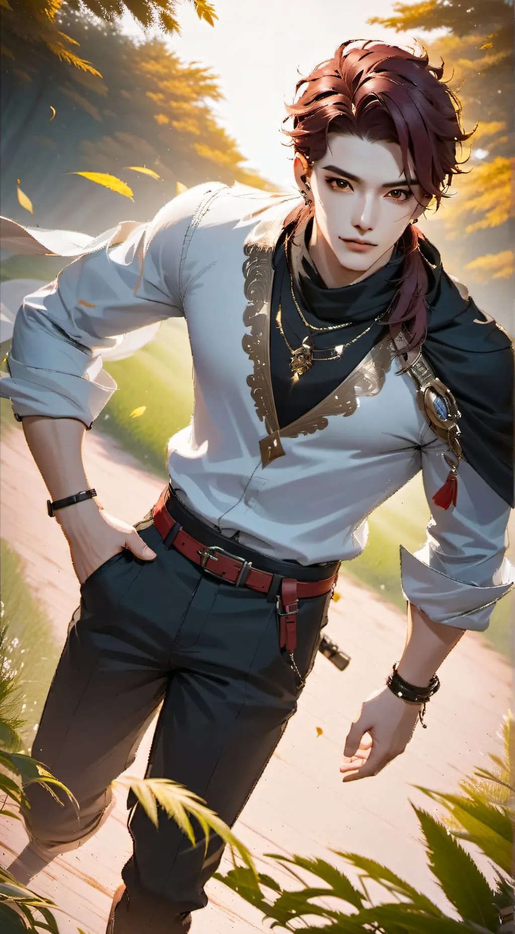 ai character: Aaron background