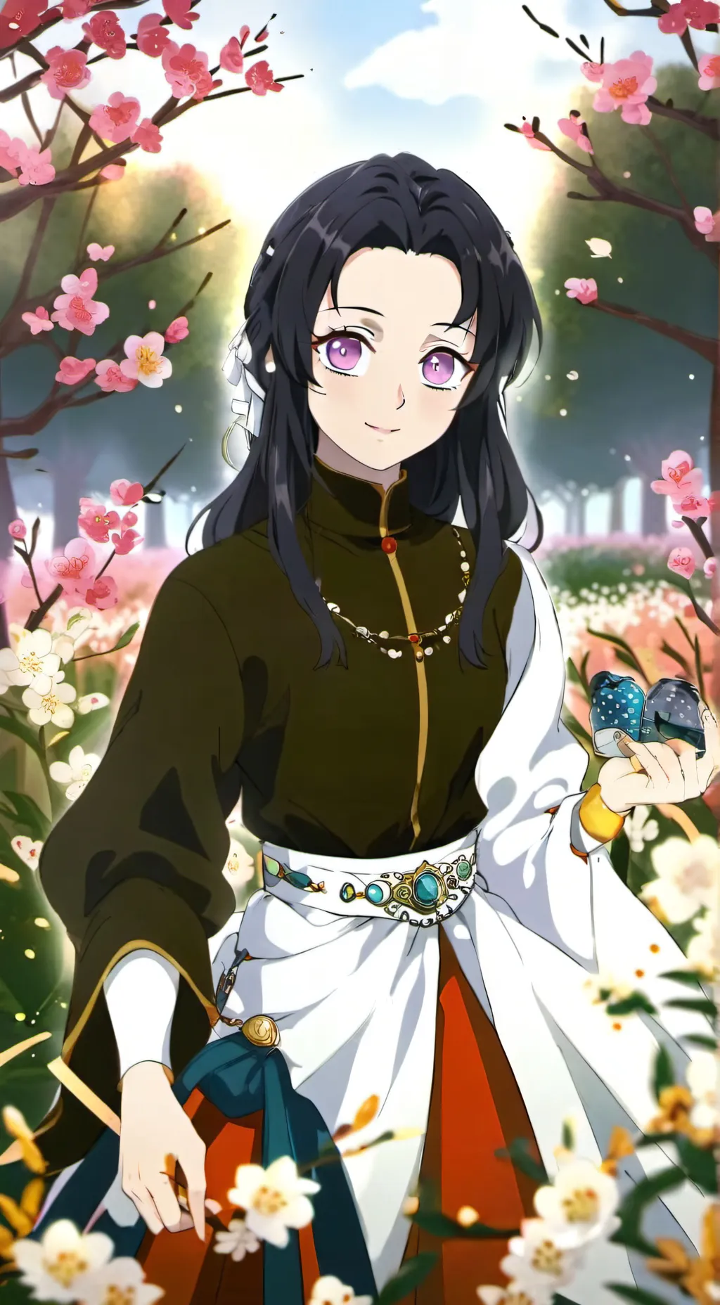 ai character: Shinobu Kochō background