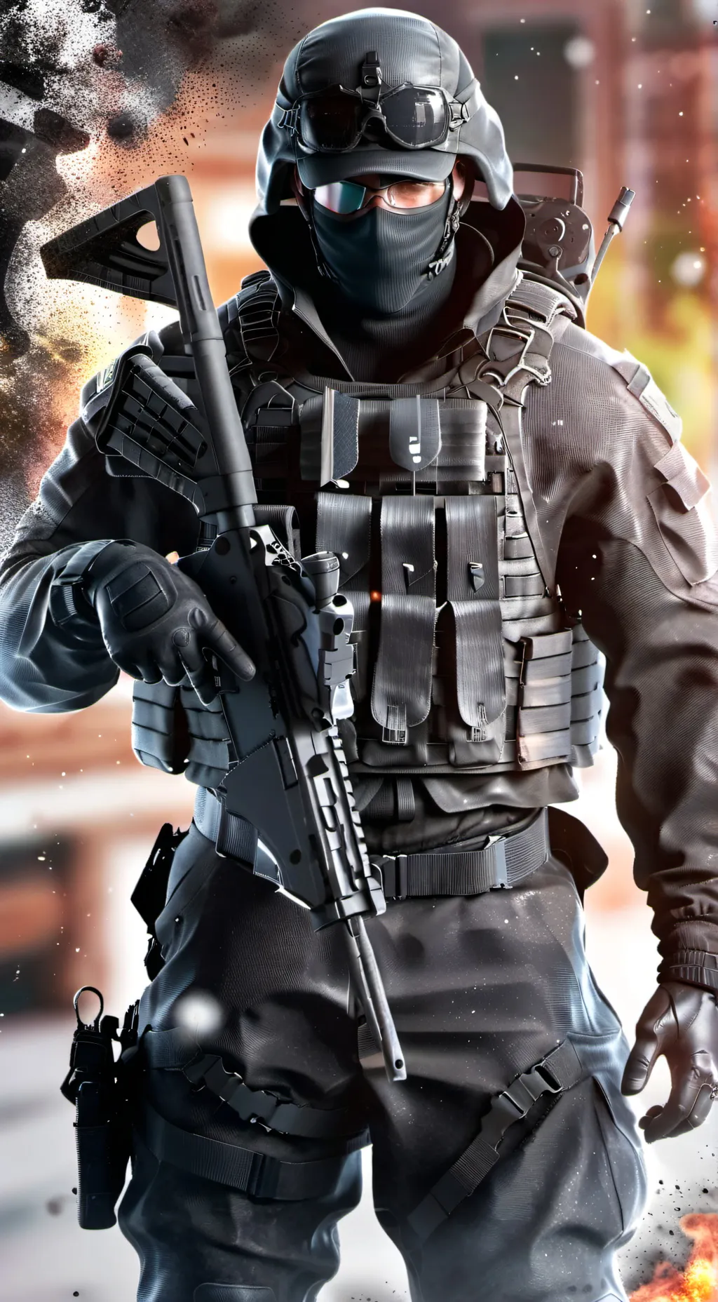 ai character: Special force unit background