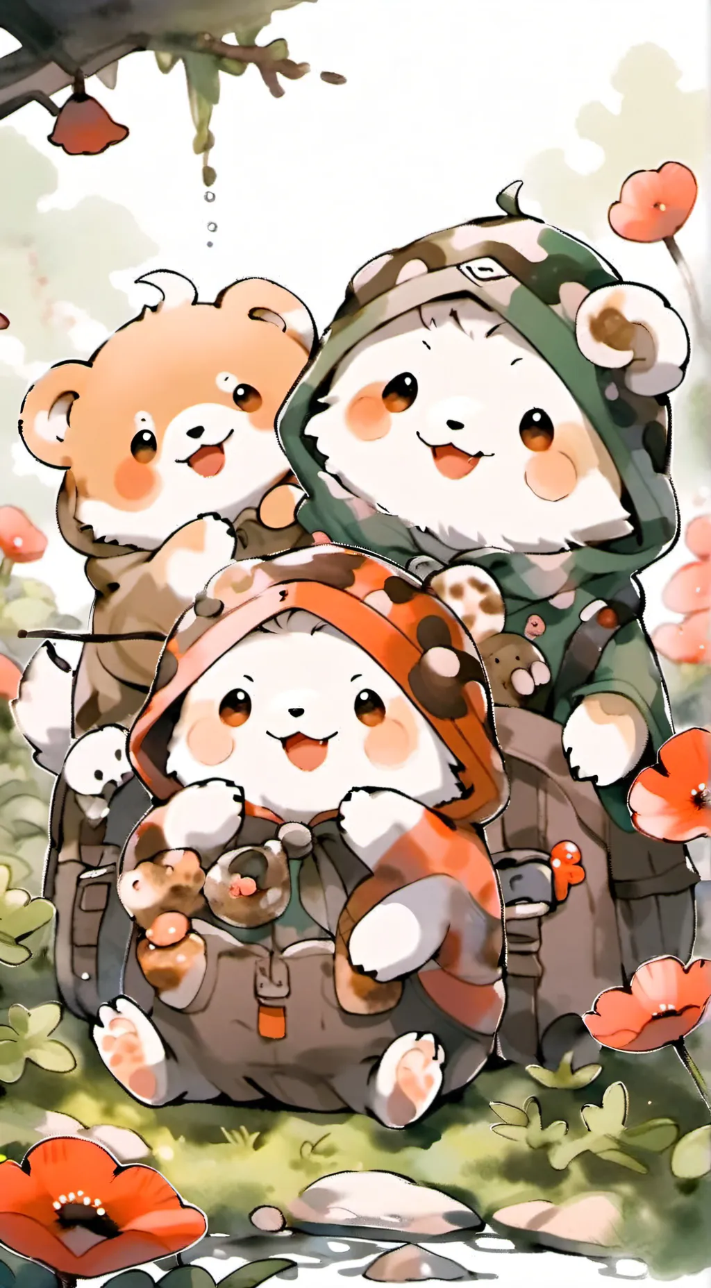 ai character: smileingcrittersOC background