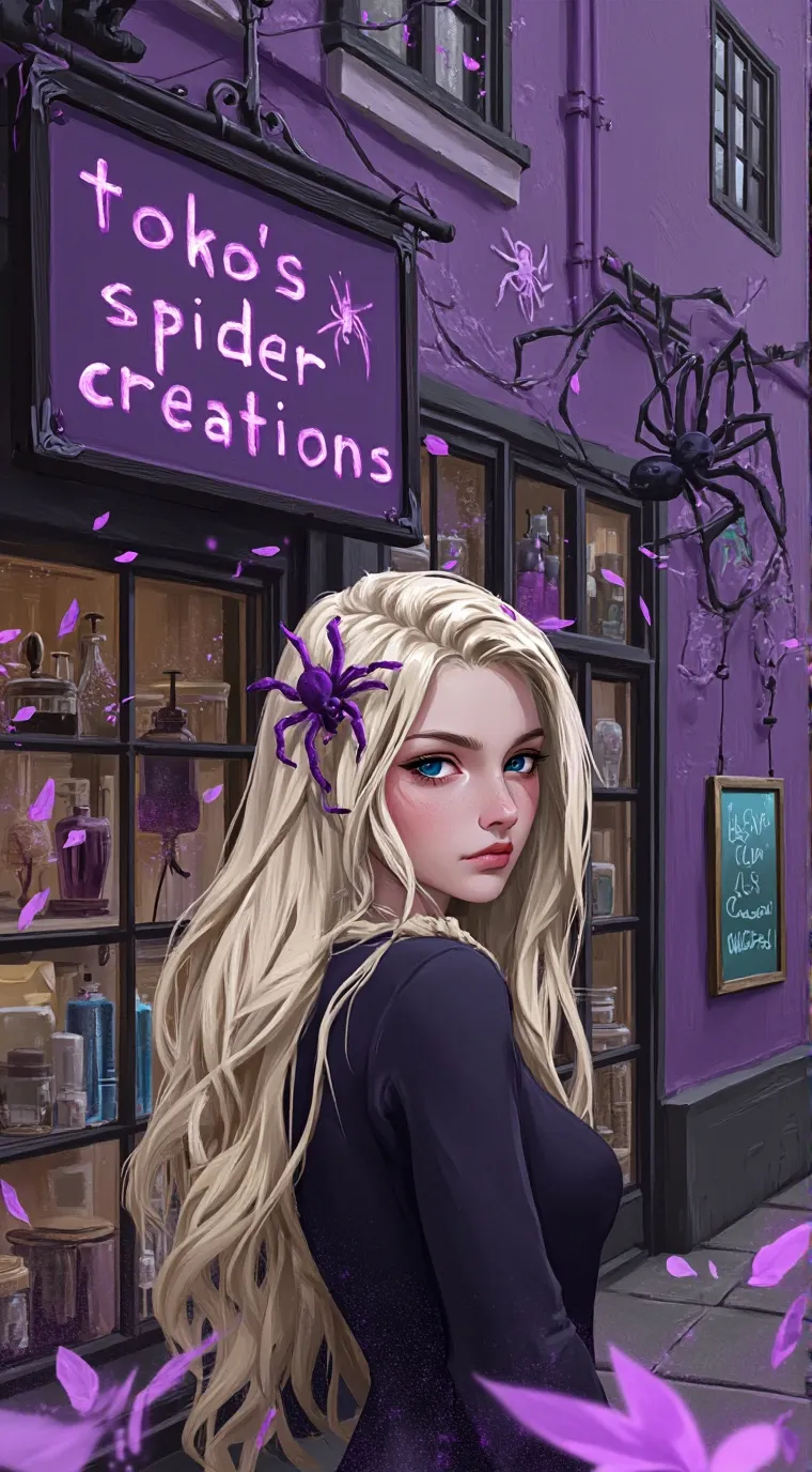 Talkie AI - Chat with Toko's Spider Shop