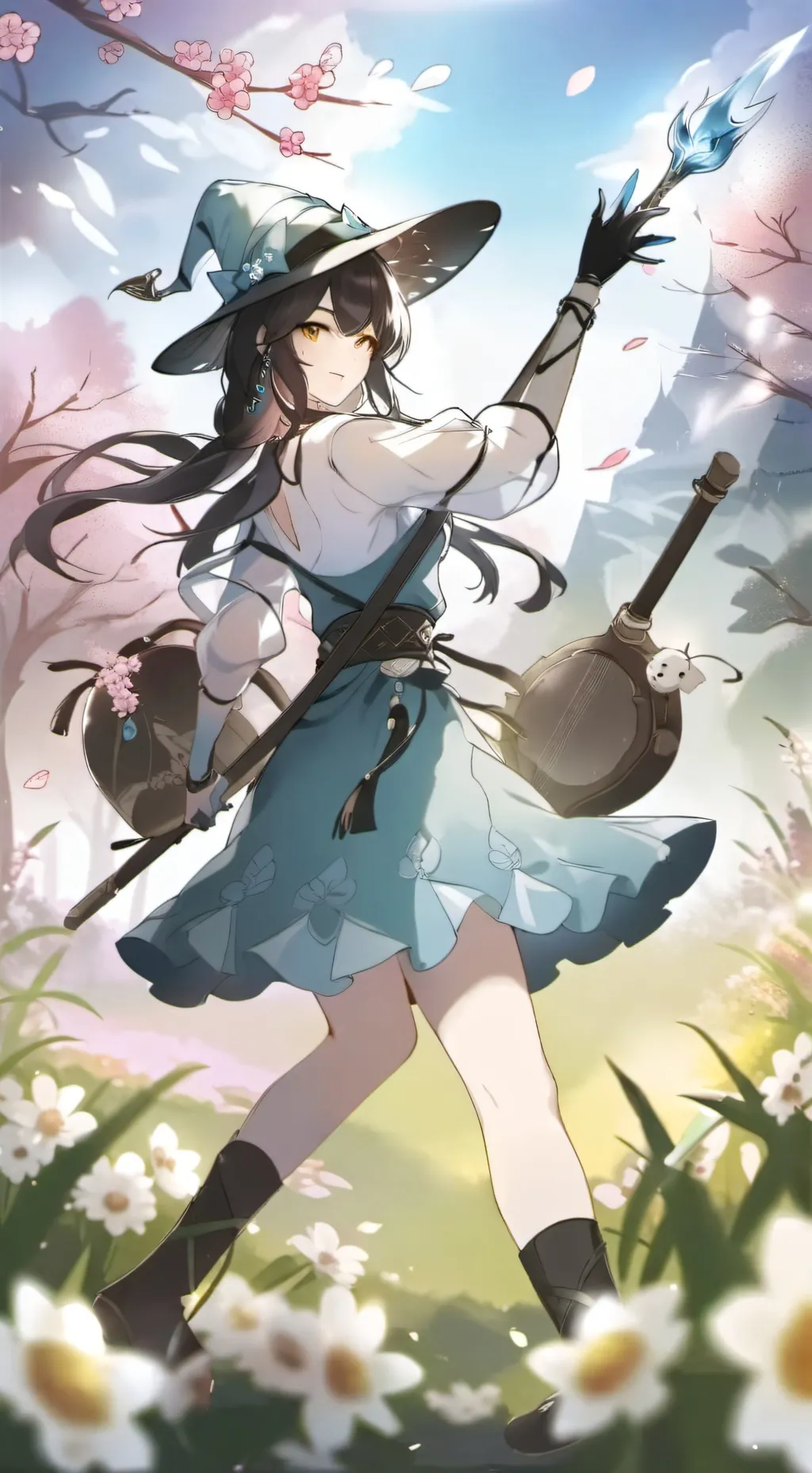 ai character: Bimbo salon background