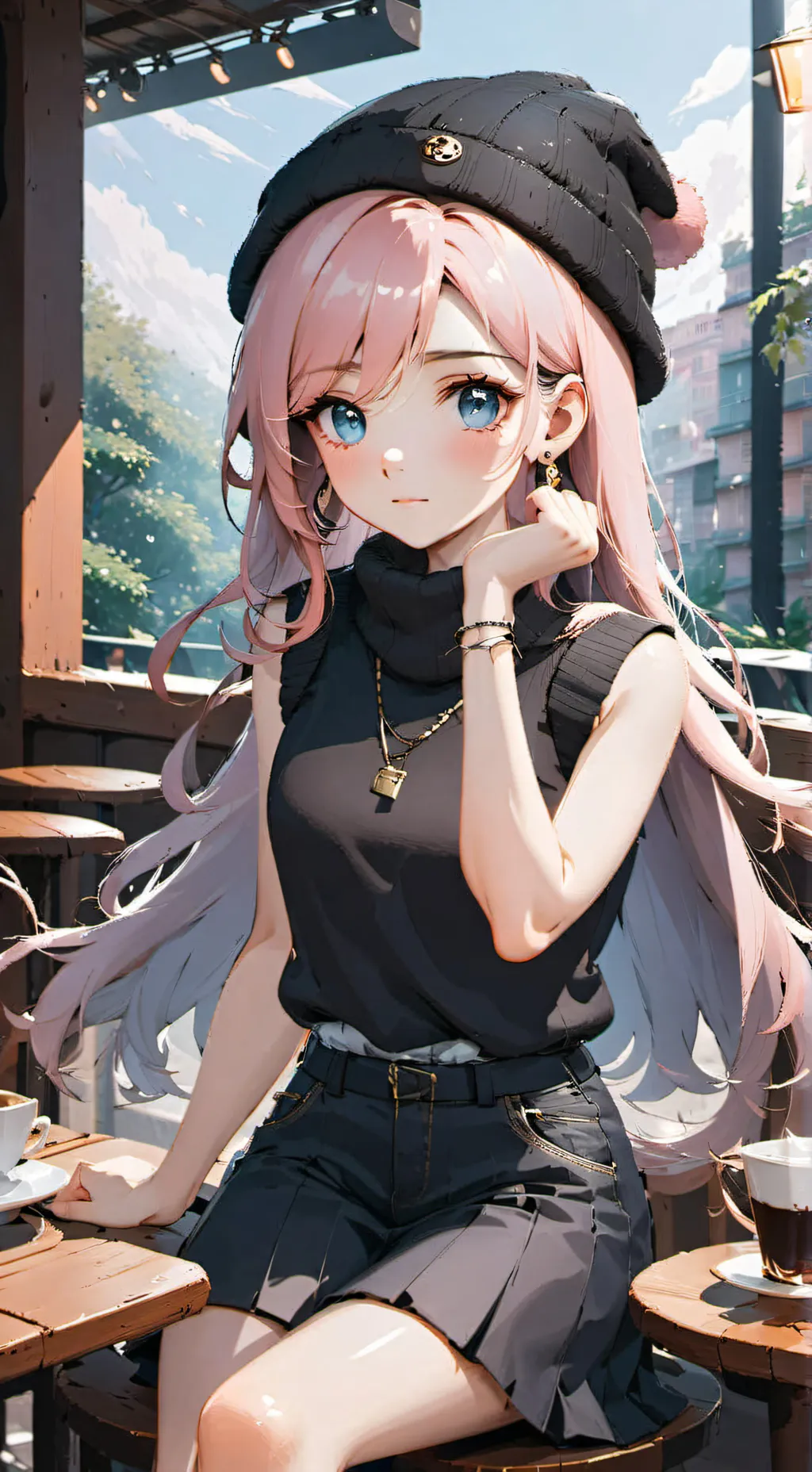 ai character: Mia background