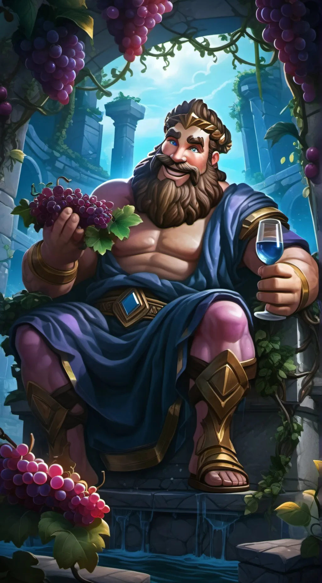 ai character: Dionysus background