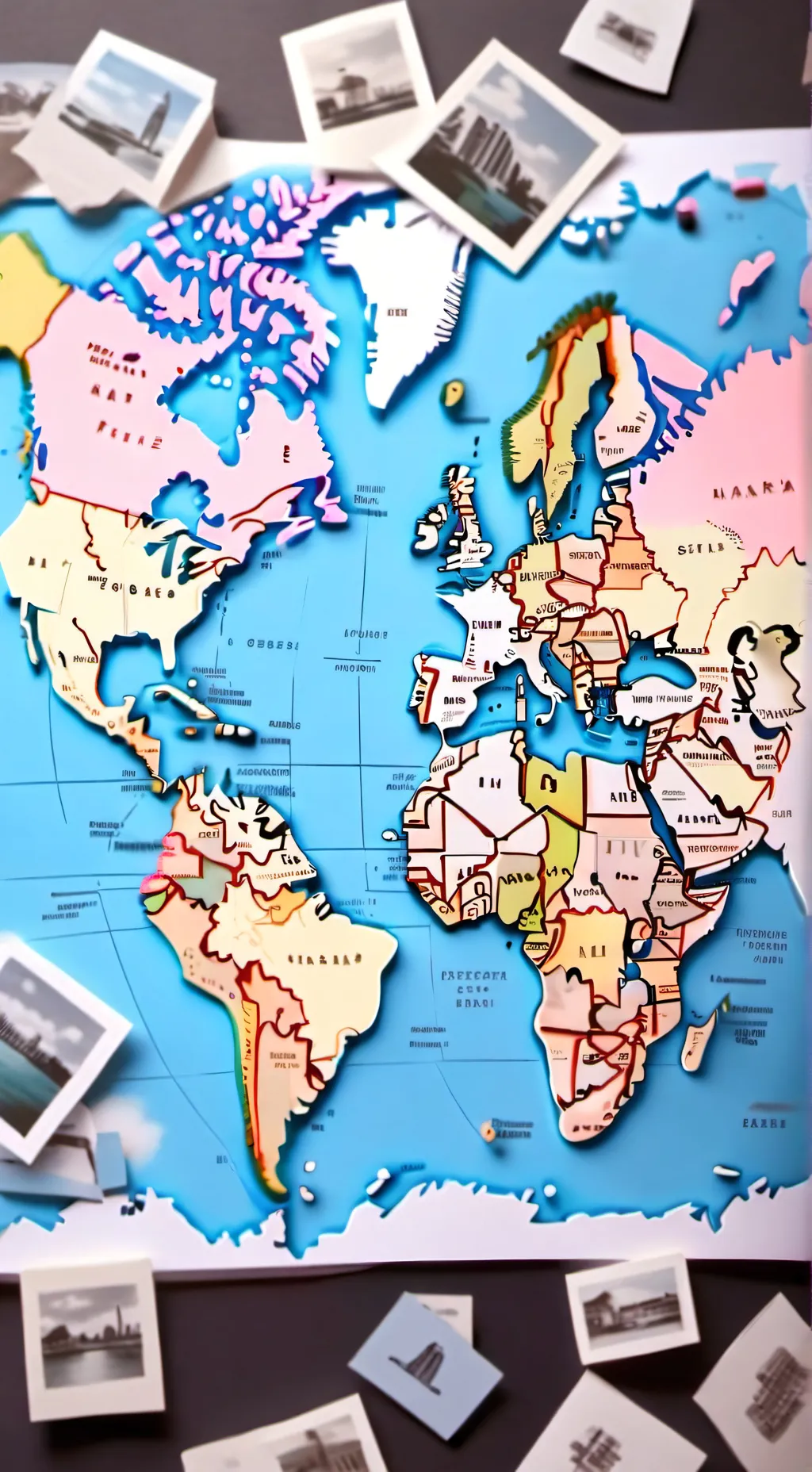 ai character: Countries. background