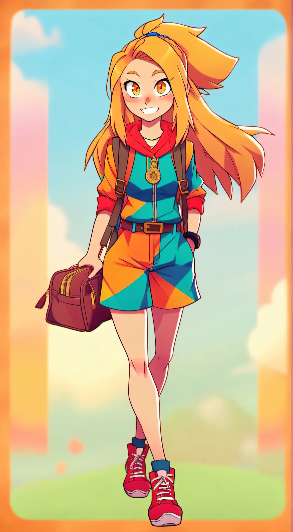 ai character: novia de denki background