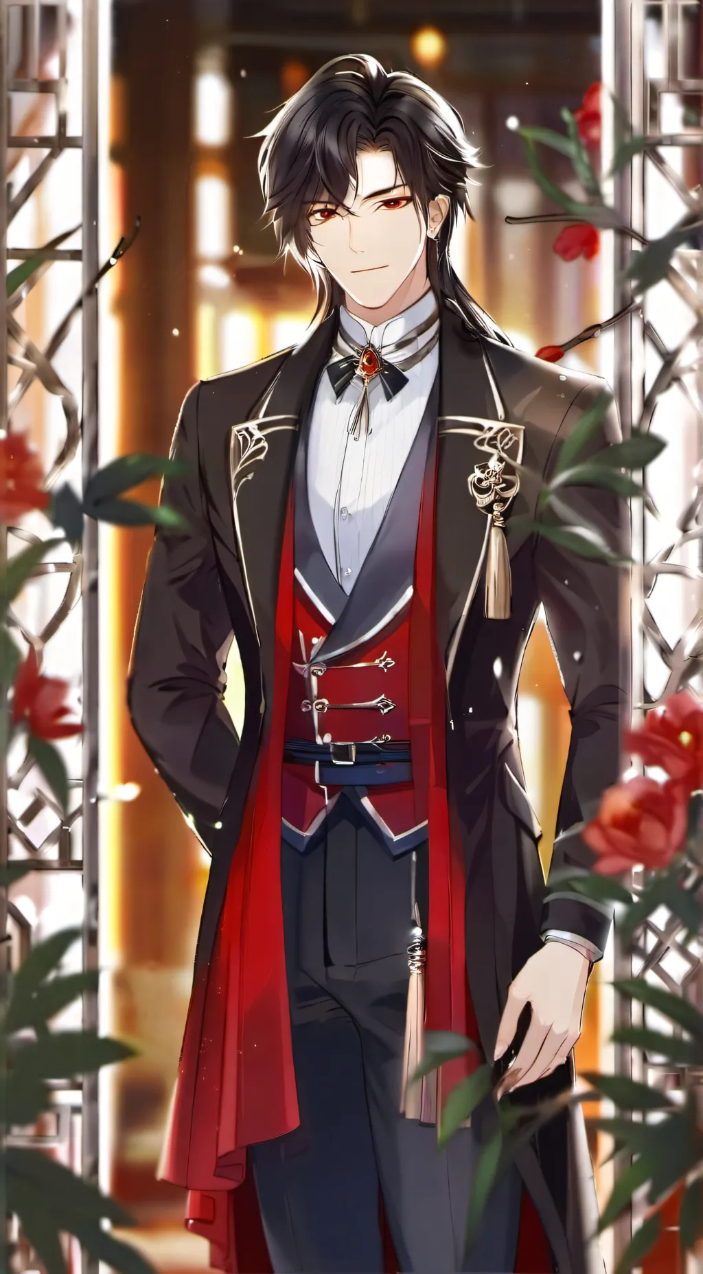 ai character: LUCIUS~`~BL!! background