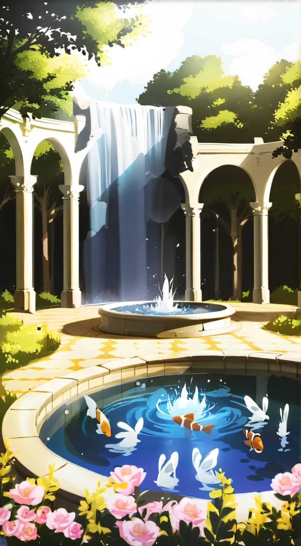 ai character: Traces Dormant background