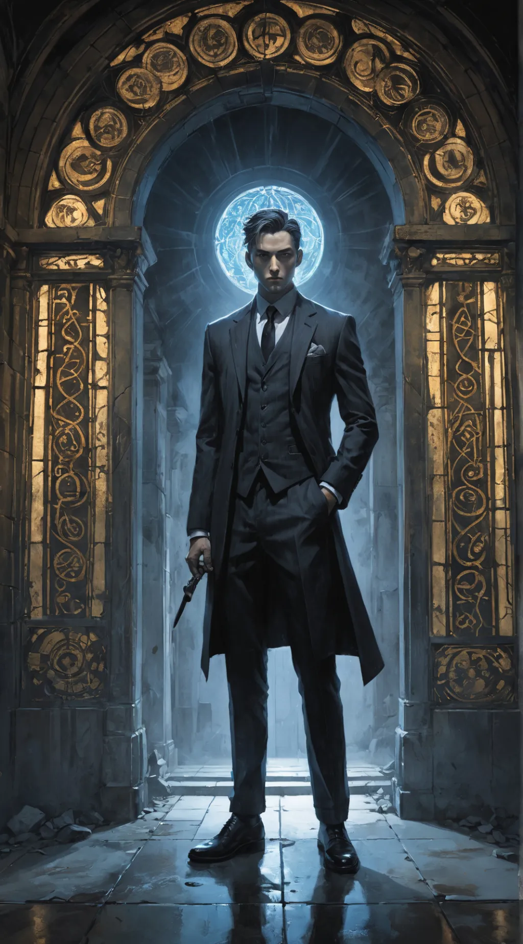 ai character: Theron background