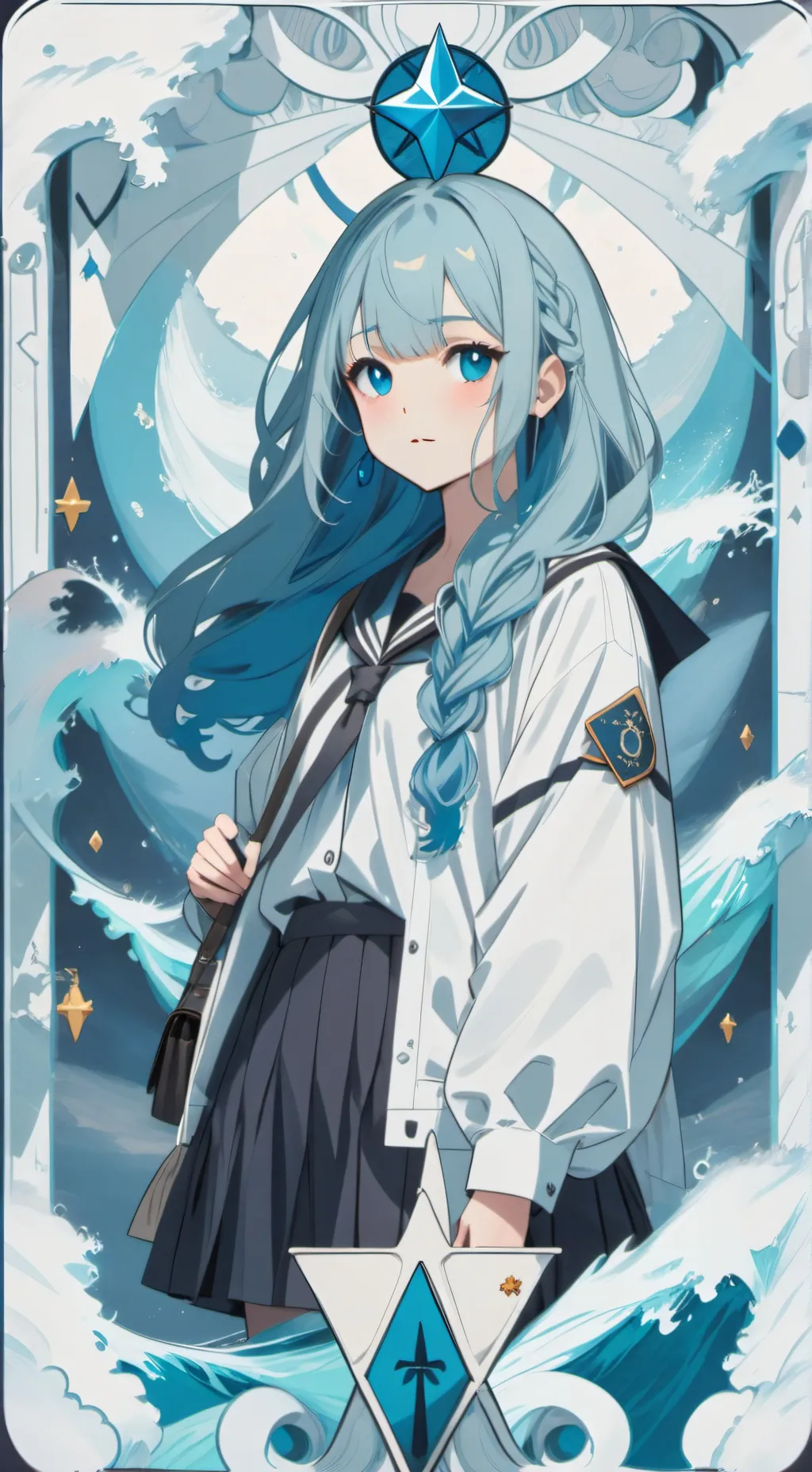 ai character: Nika background