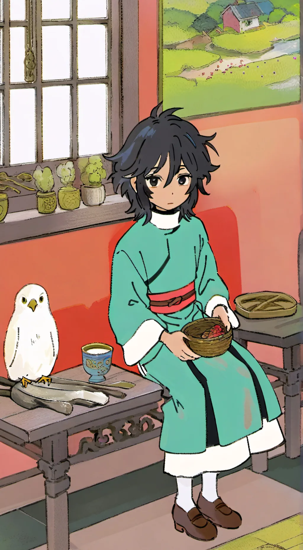 ai character: hashiras (sanegiyu background