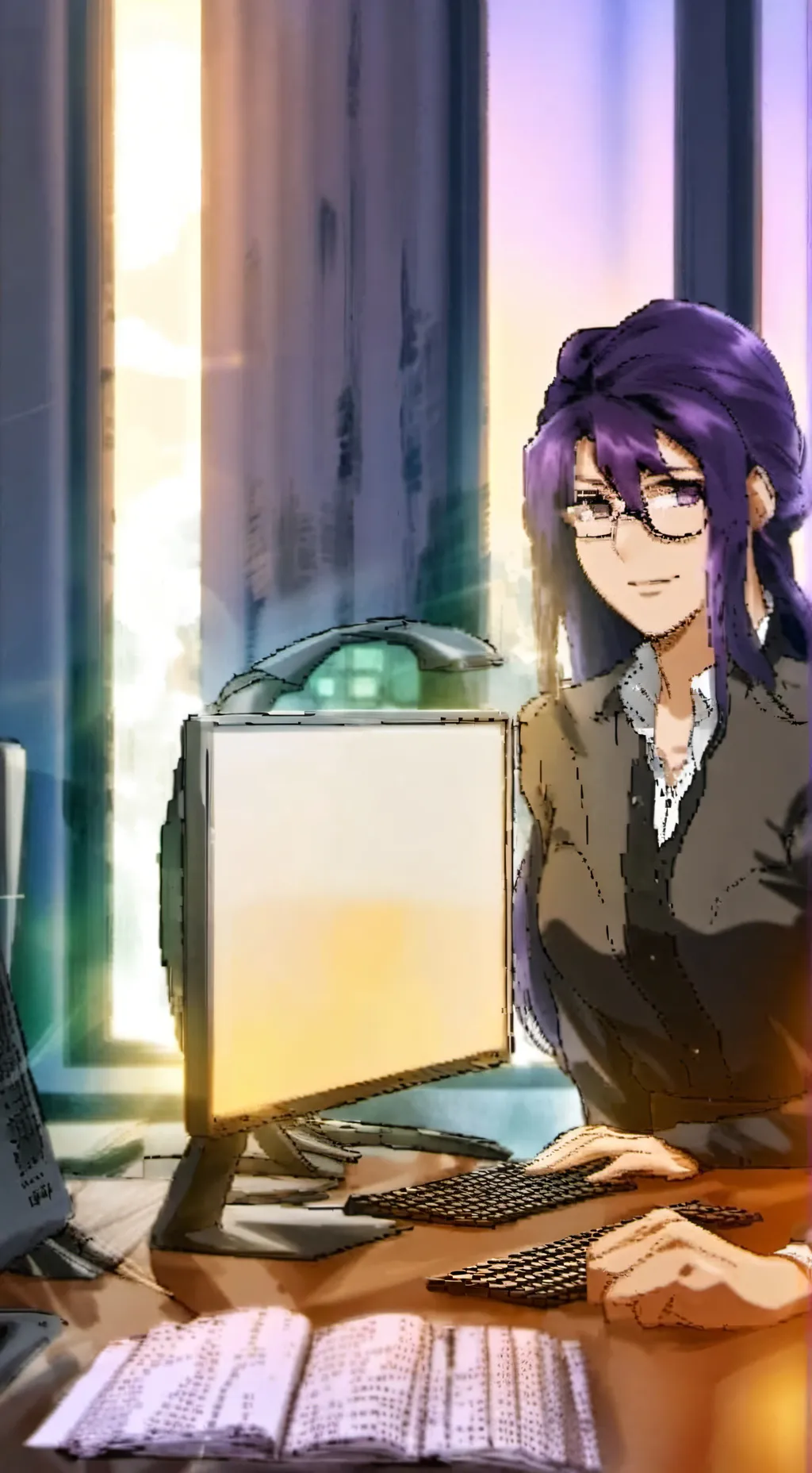 ai character: Mei background