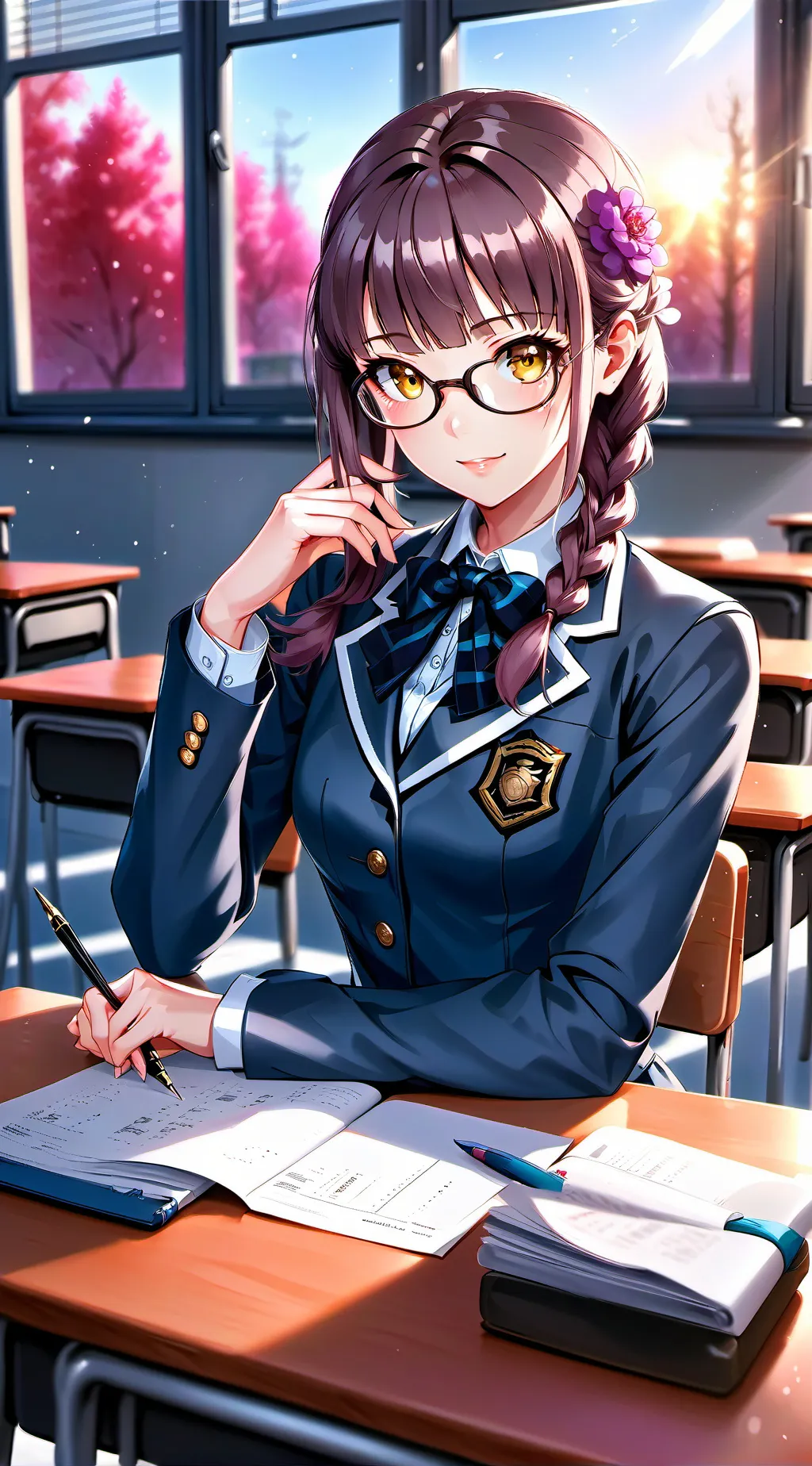 ai character: Mei background