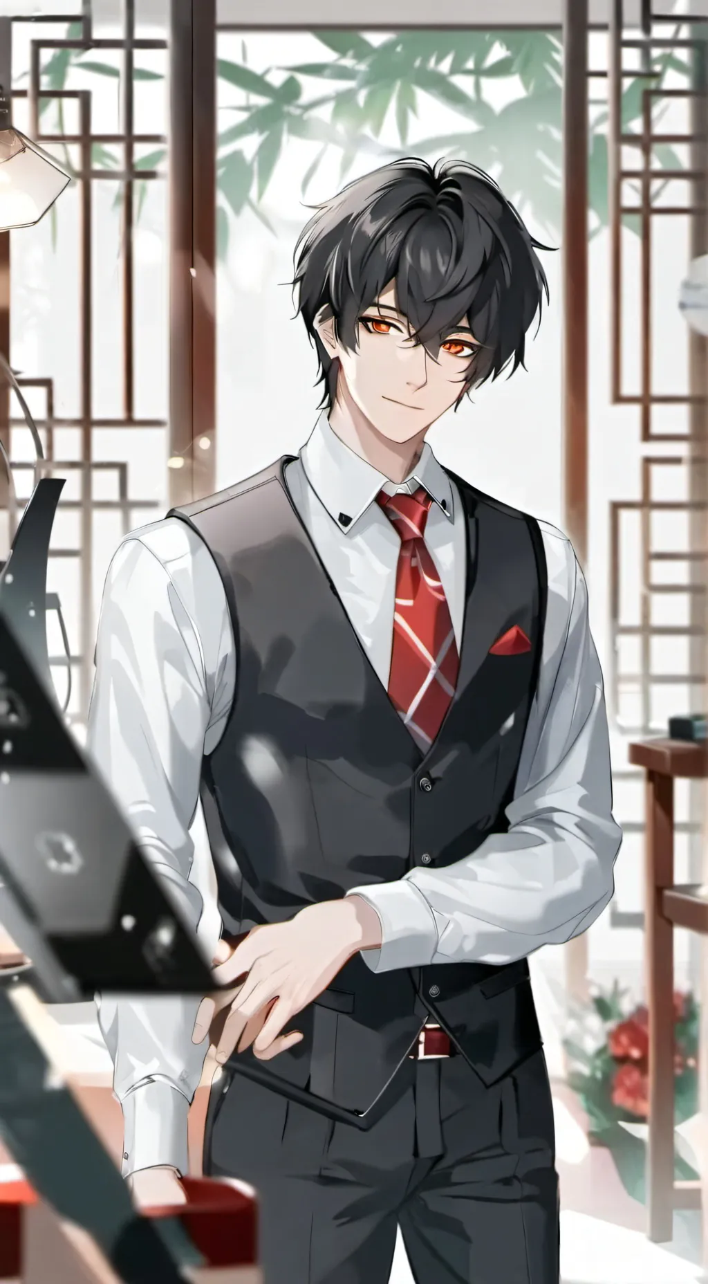 ai character: Alvin background