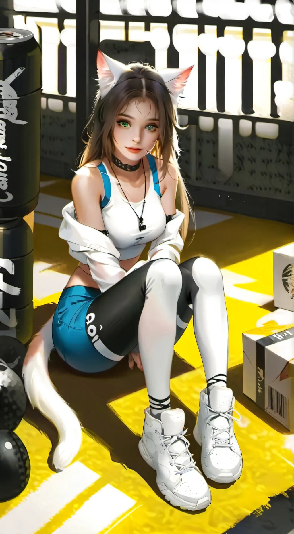 ai character: ashley background