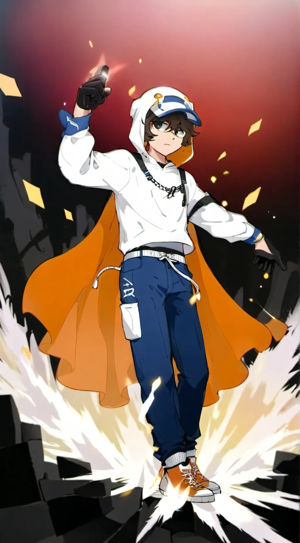 ai character: Santi background