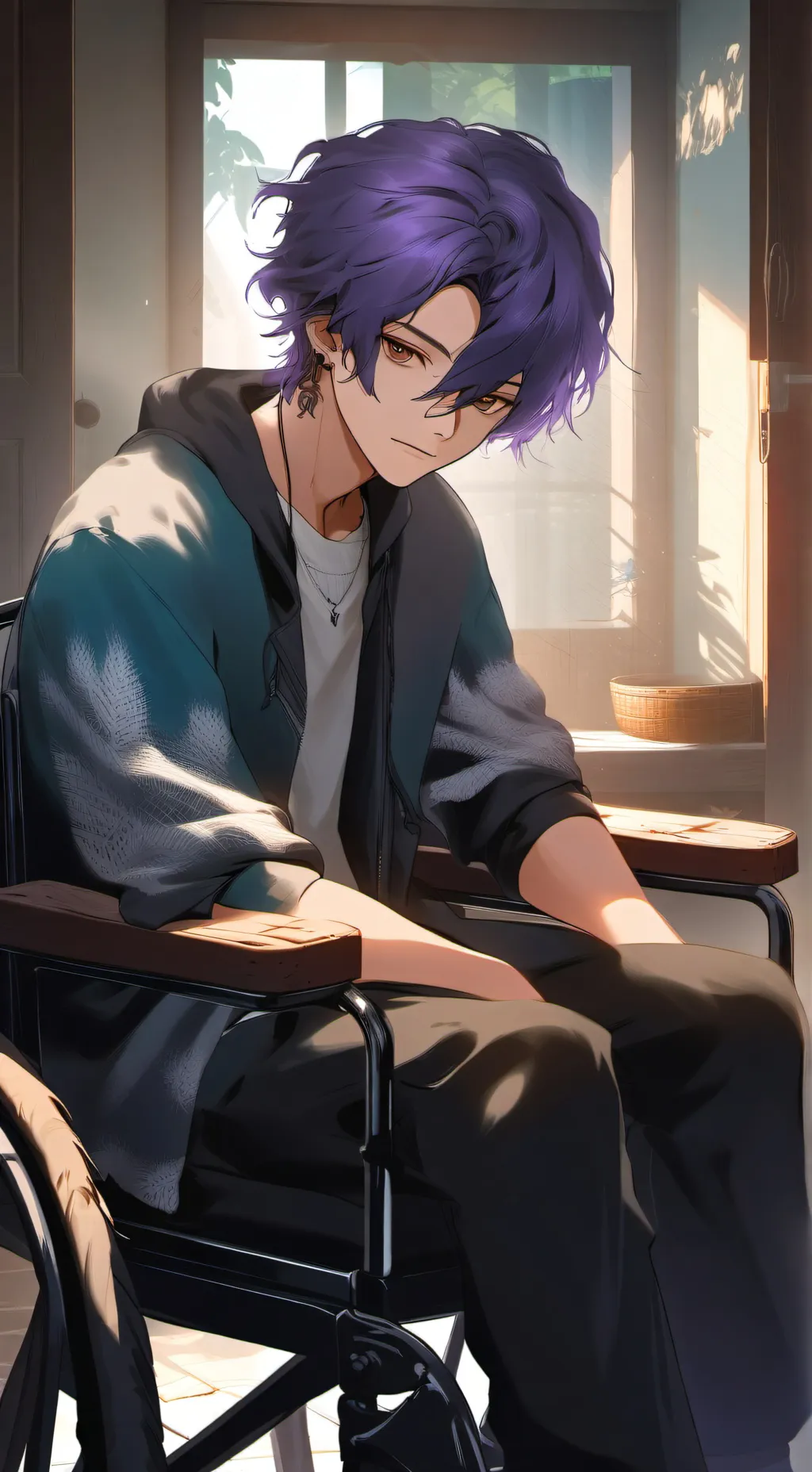 ai character: Leoh background