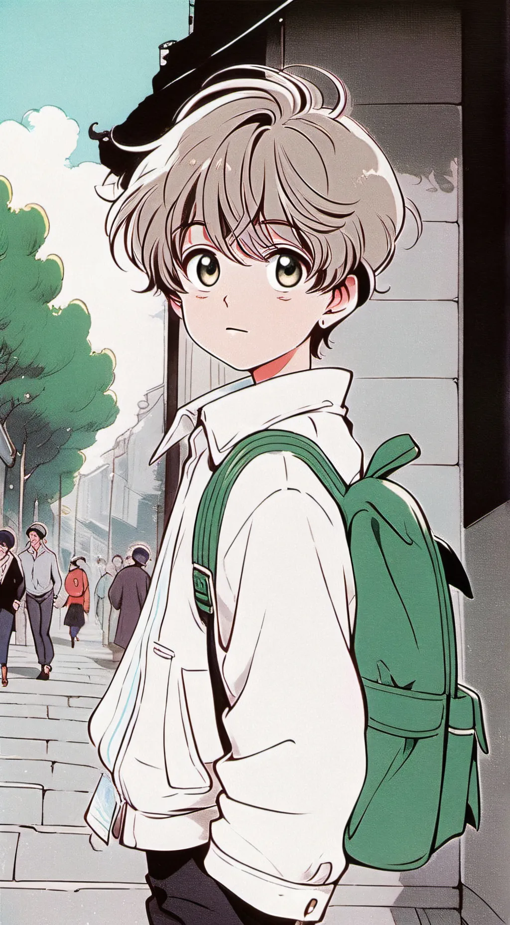 ai character: MHA OC 28 background