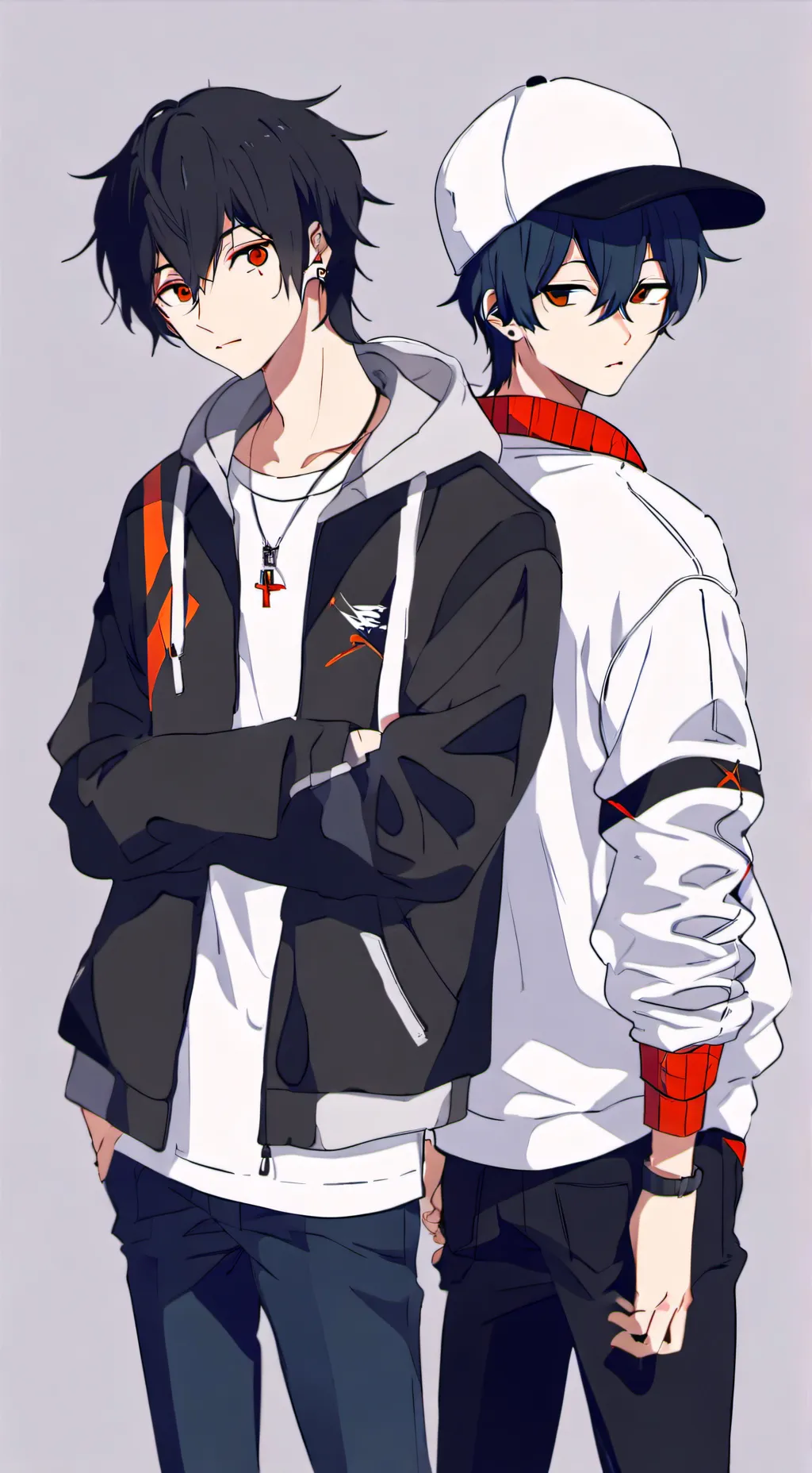 ai character: Zion & Axel background