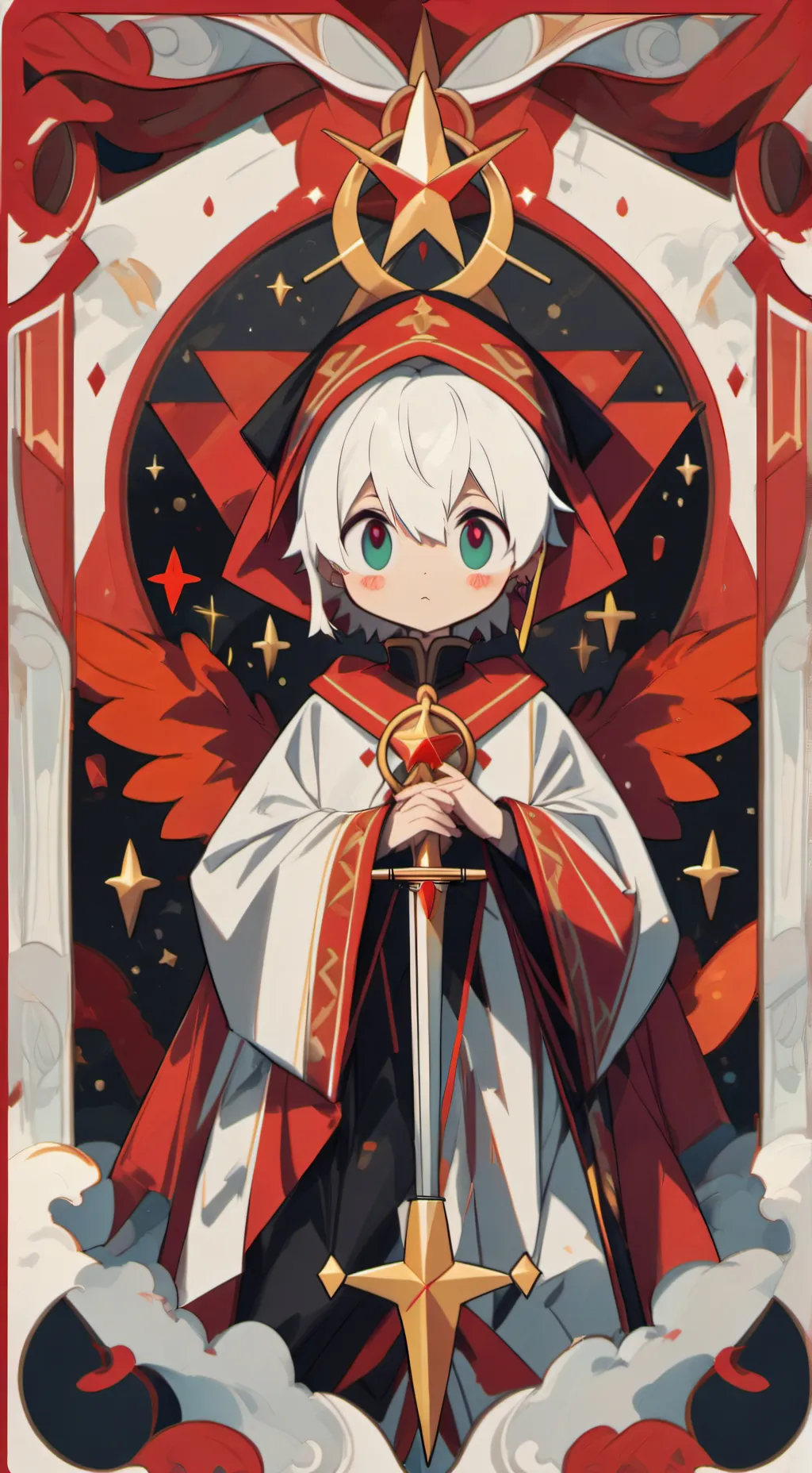 ai character: TodoBakuDeku background