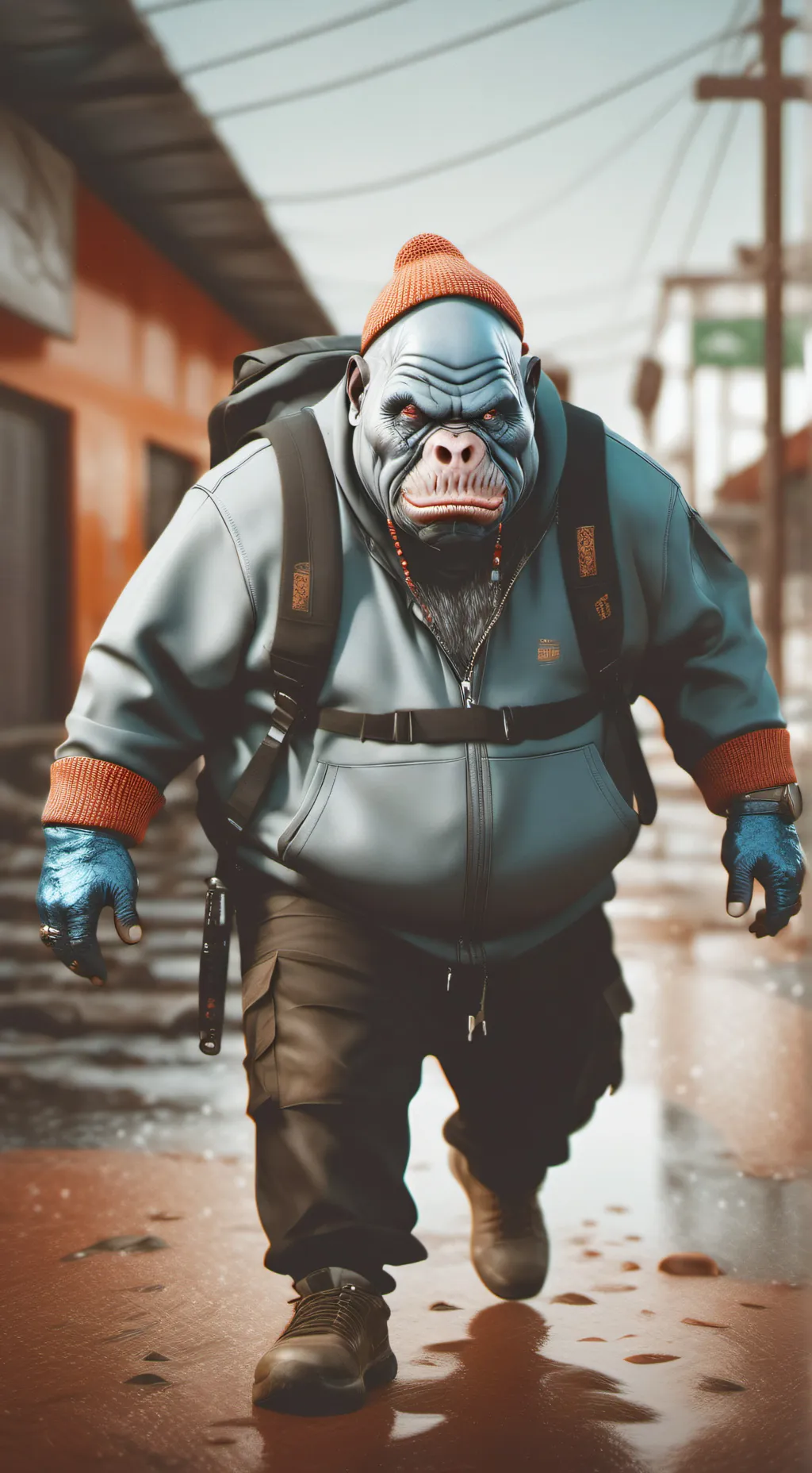 ai character: Mean guy background