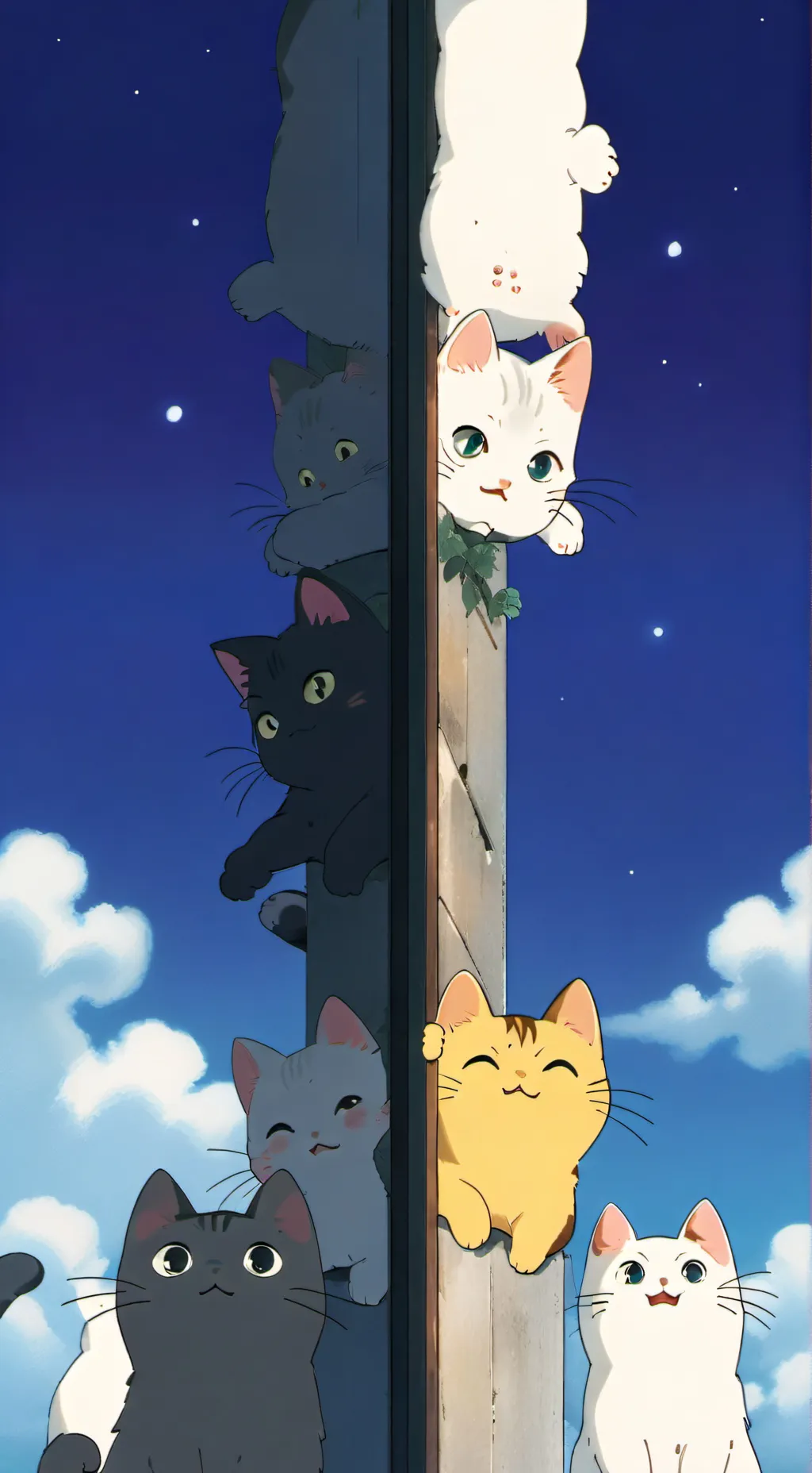 ai character: Michi mundi background